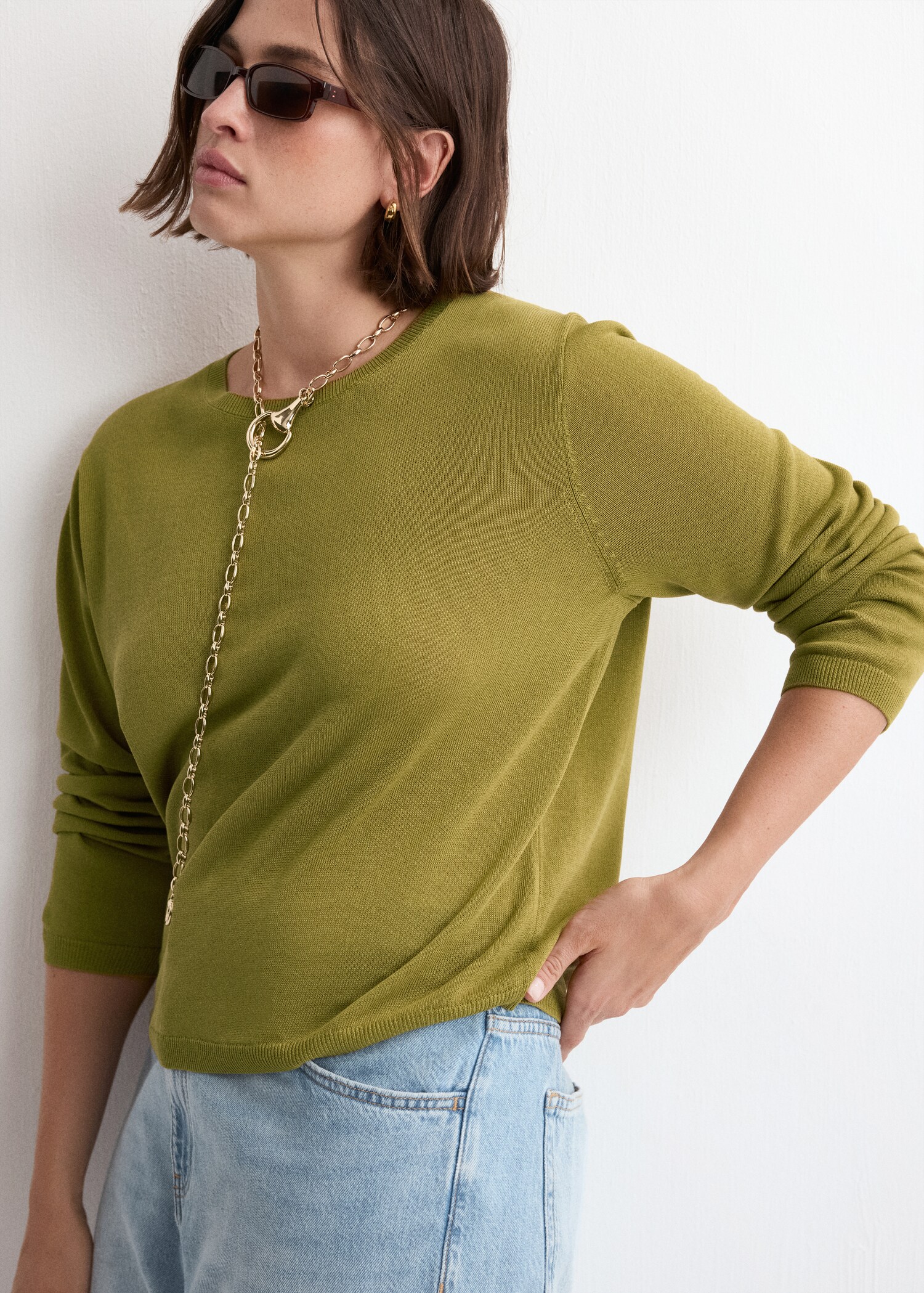 Pull-over maille manches longues - Détail de l'article 5