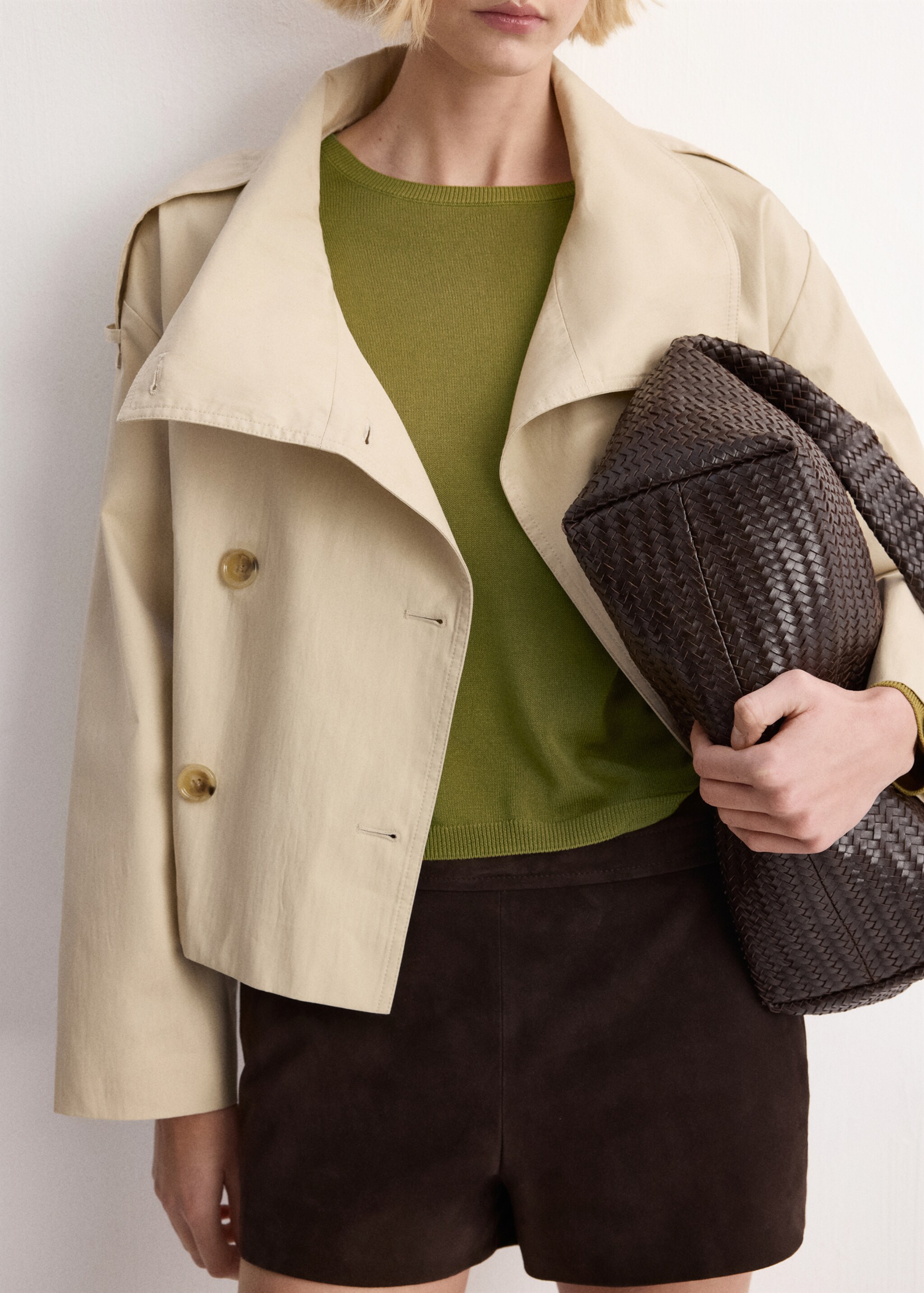 Jersey punto manga larga - Detalle del artículo 6, Verde. Ref: 27015822-00.