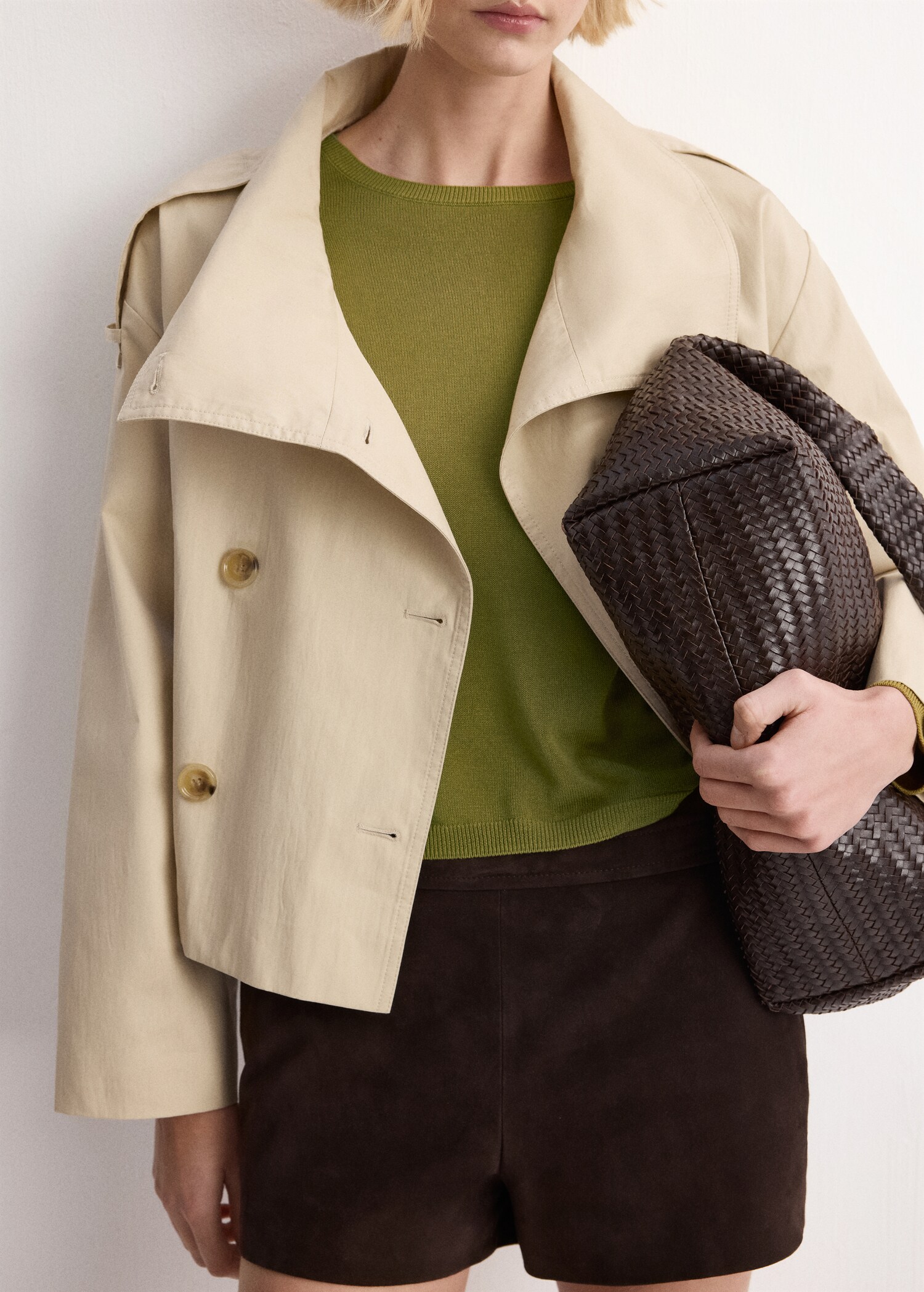 Πουλόβερ πλεκτό μακρύ μανίκι - Λεπτομέρεια του προϊόντος 6