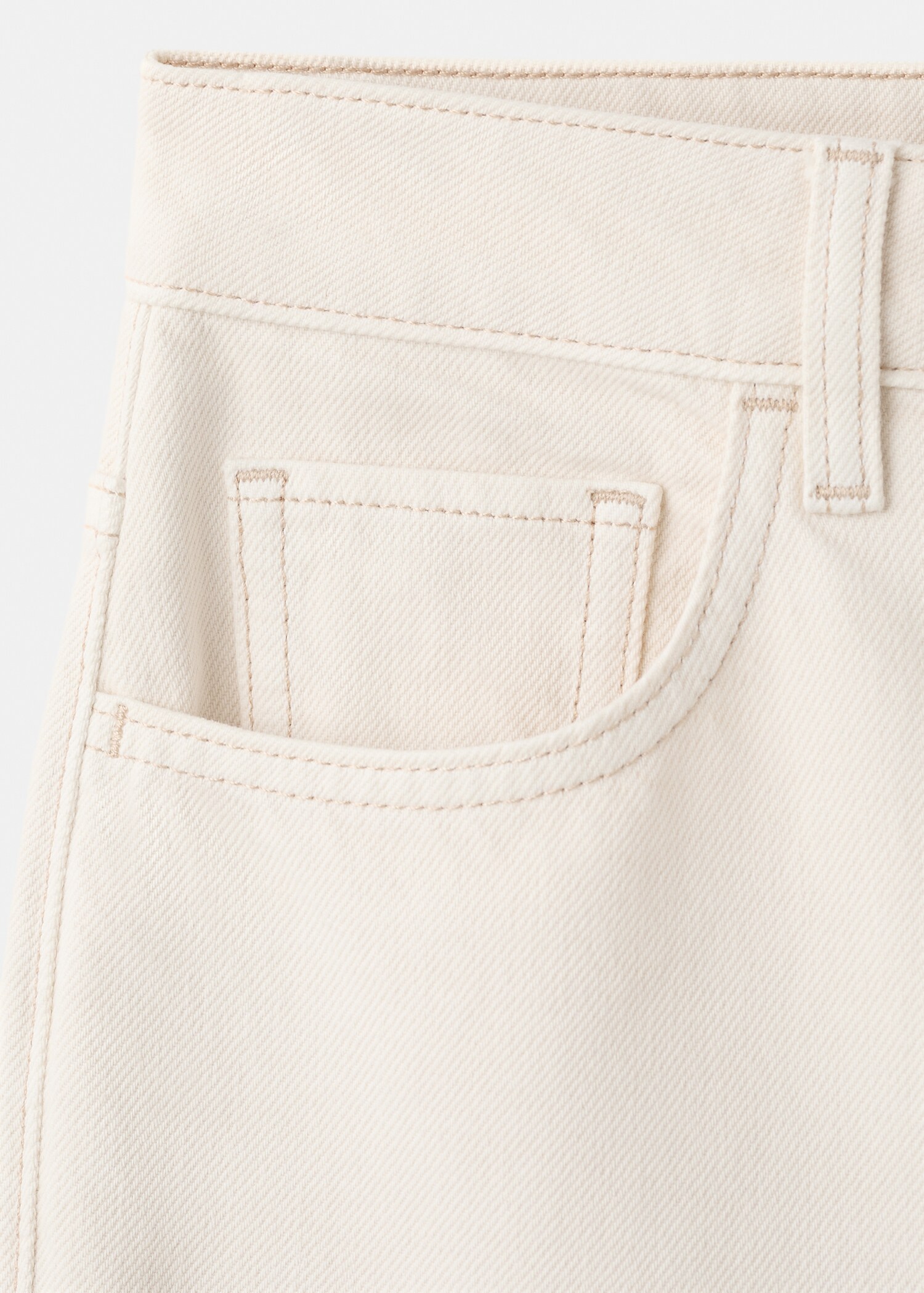 Mid-rise flared jeans - Details of the article 8