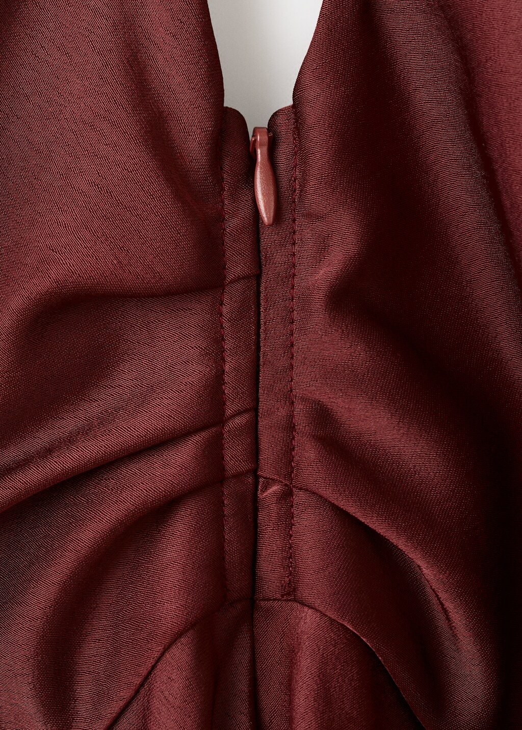Asymmetrical flared dress - image 4