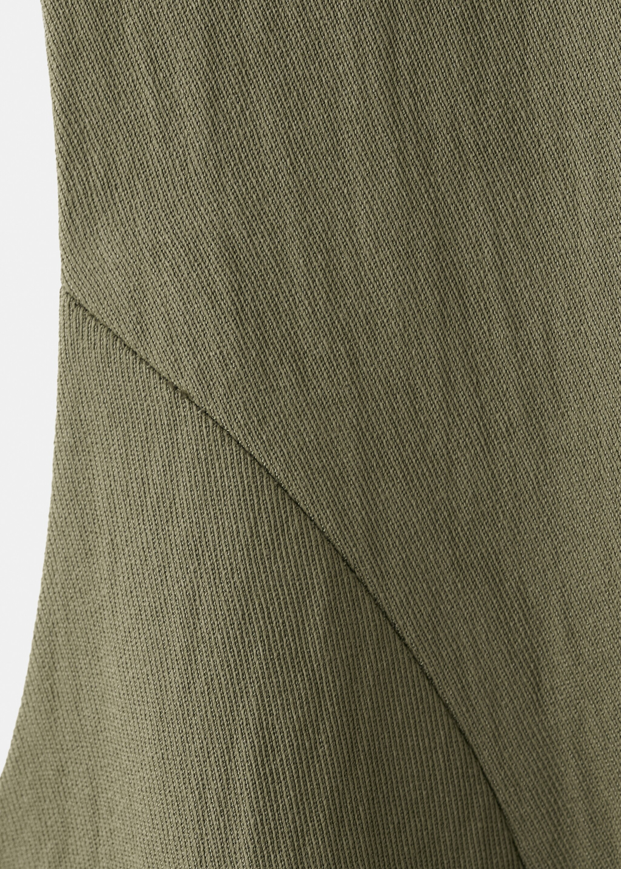 Vestido corto botones - Detalle del artículo 0, Verde. Ref: 27015832-00.