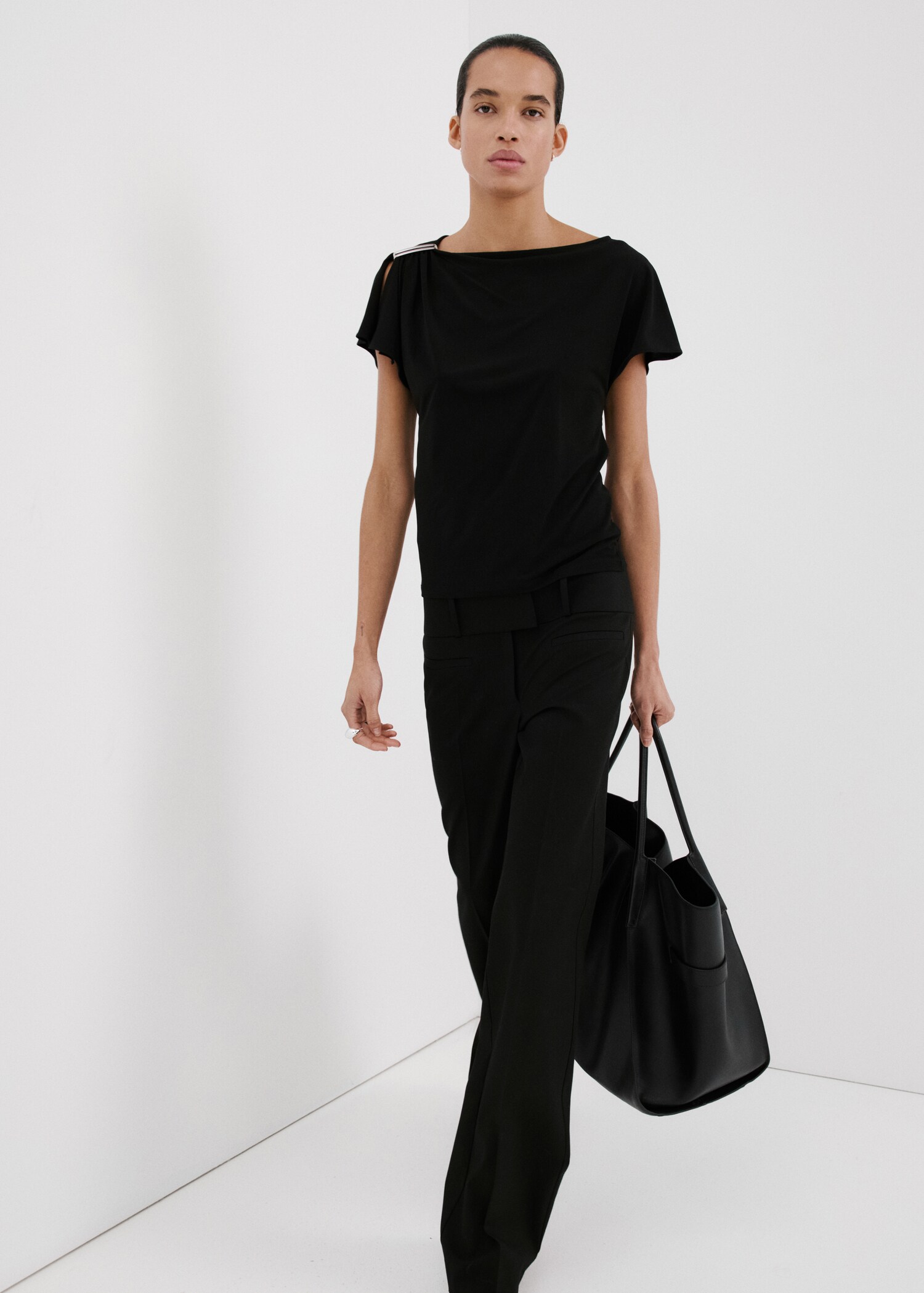 T-shirt détail métallique - Détail de l'article 1