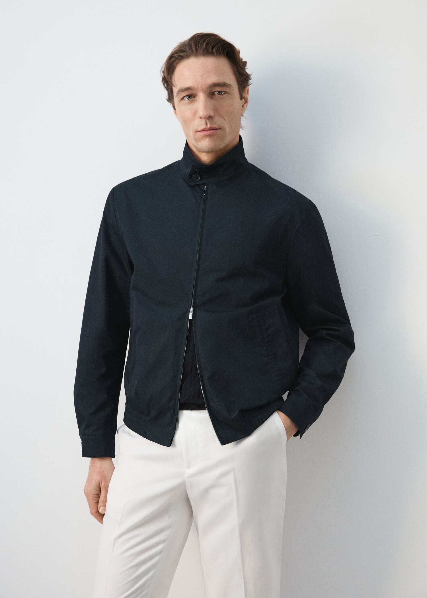 100% cotton water repellent jacket - Details of the article 1