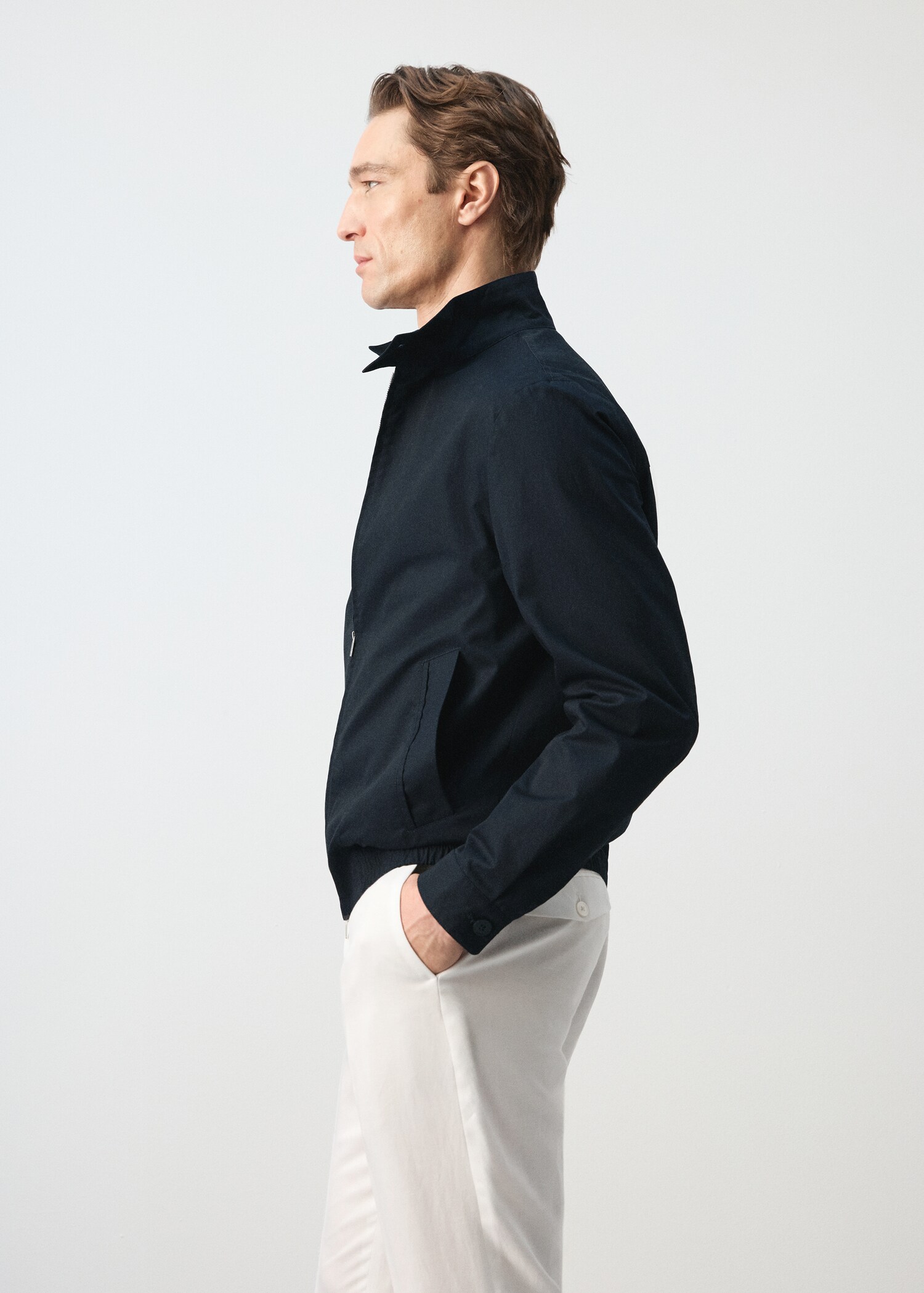 100% cotton water repellent jacket - Details of the article 2