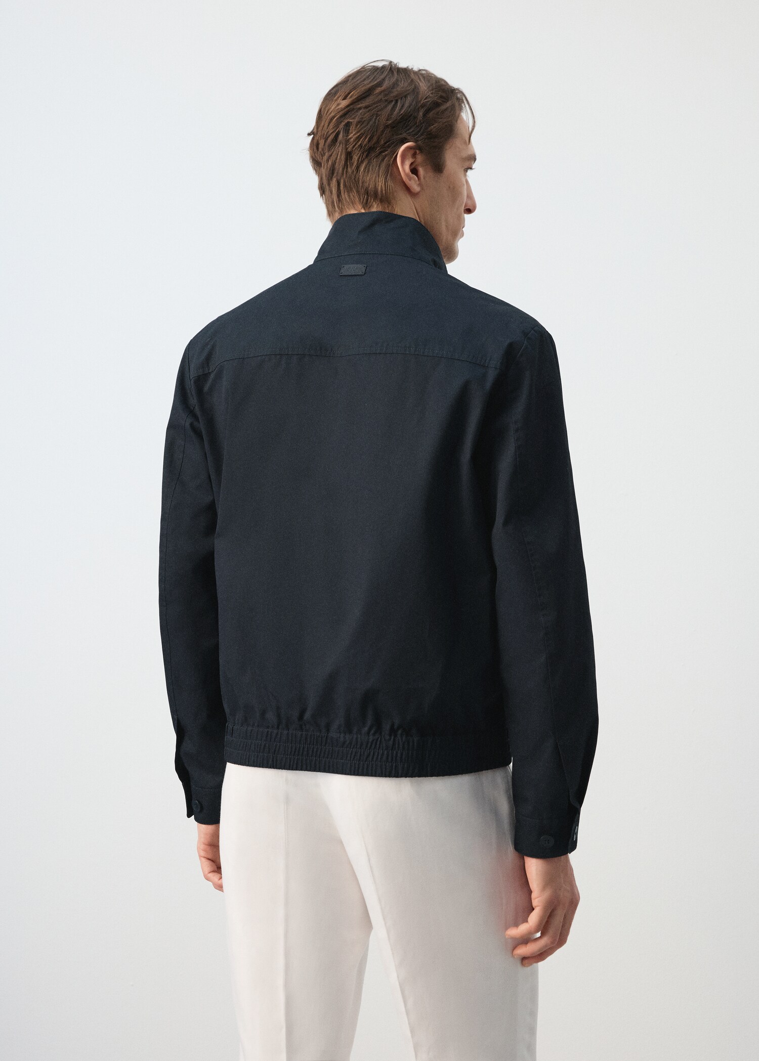 100% cotton water repellent jacket - Reverse of the article