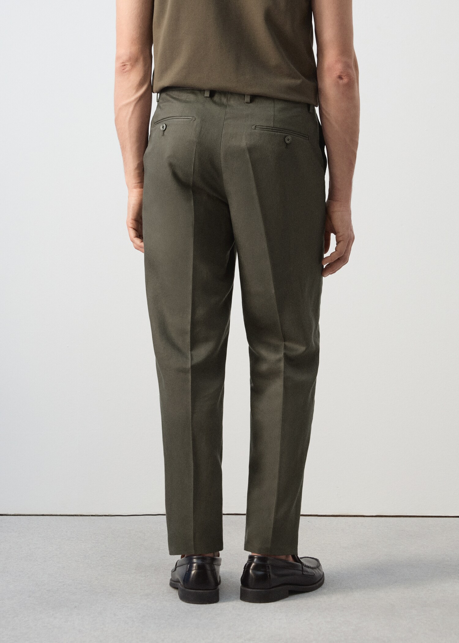 Amalfi slim fit suit trousers - Reverse of the article
