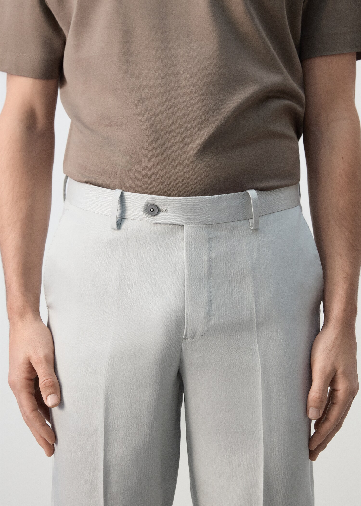Amalfi slim fit suit trousers - Details of the article 1