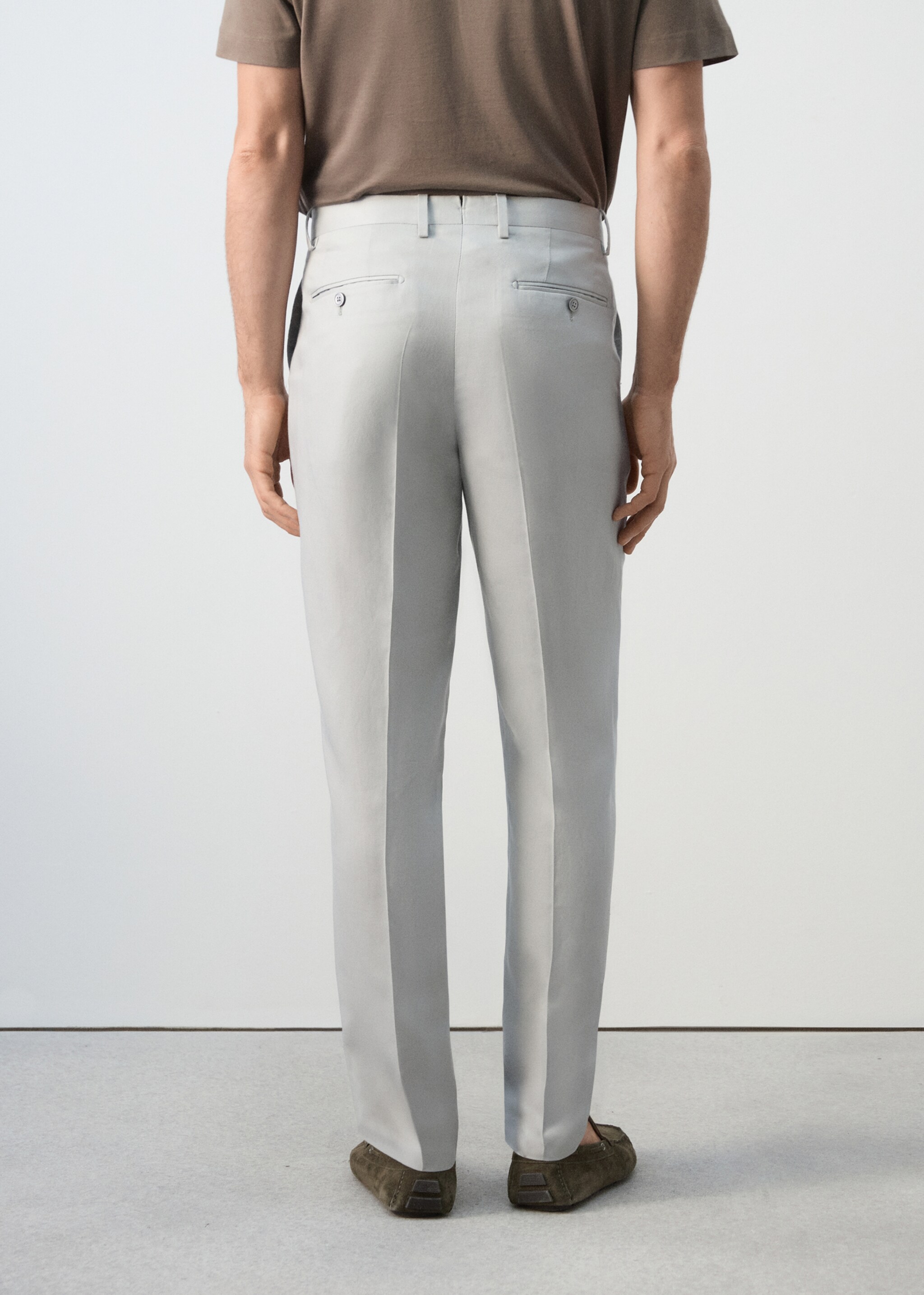 Amalfi slim fit kumaş pantolon