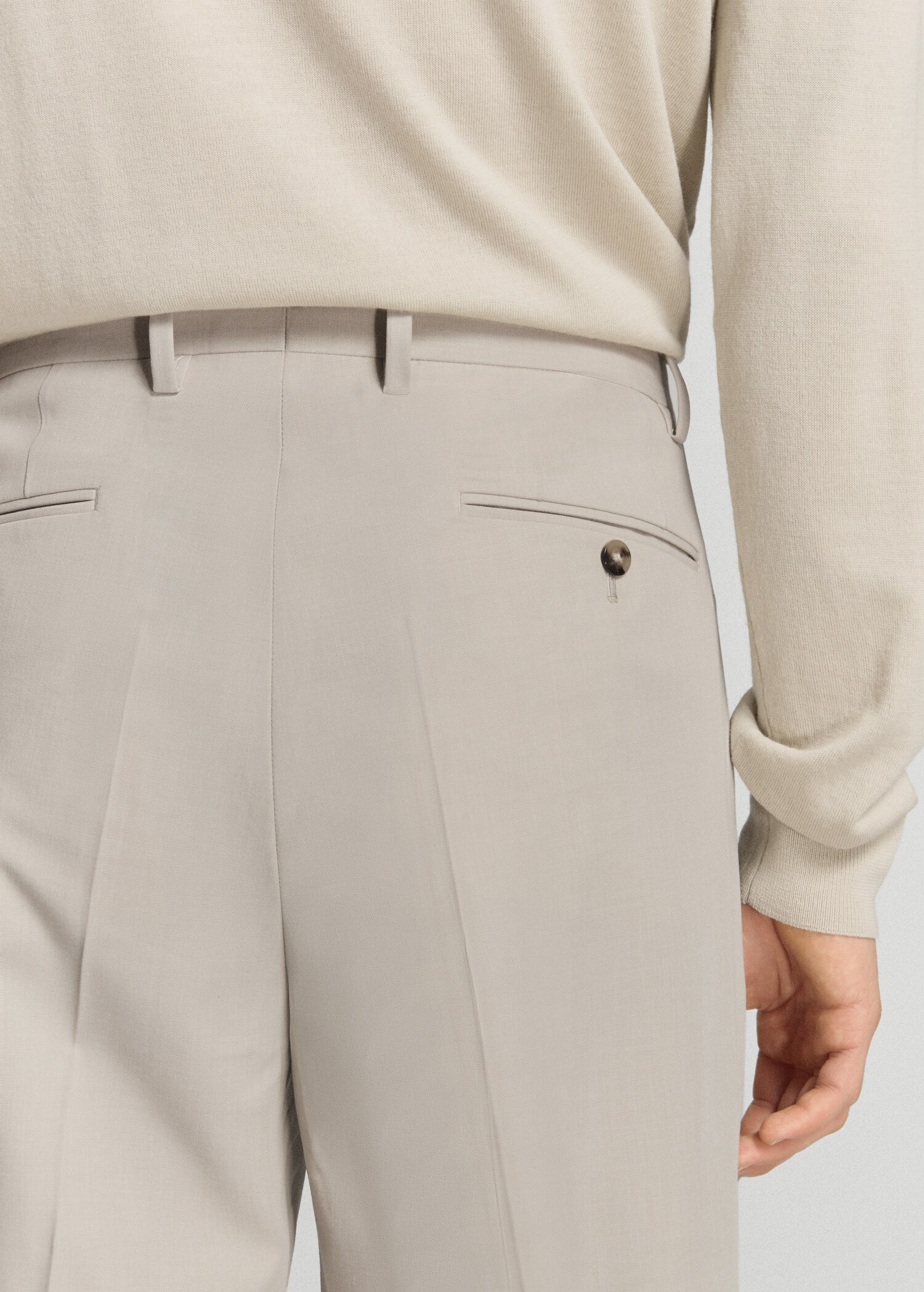 Pantalons vestit Milan slim fit - Detall de l'article 6