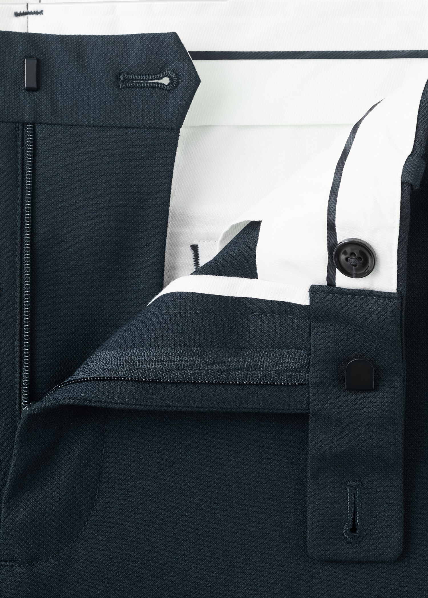 Monaco slim-fit suit trousers - Details of the article 8