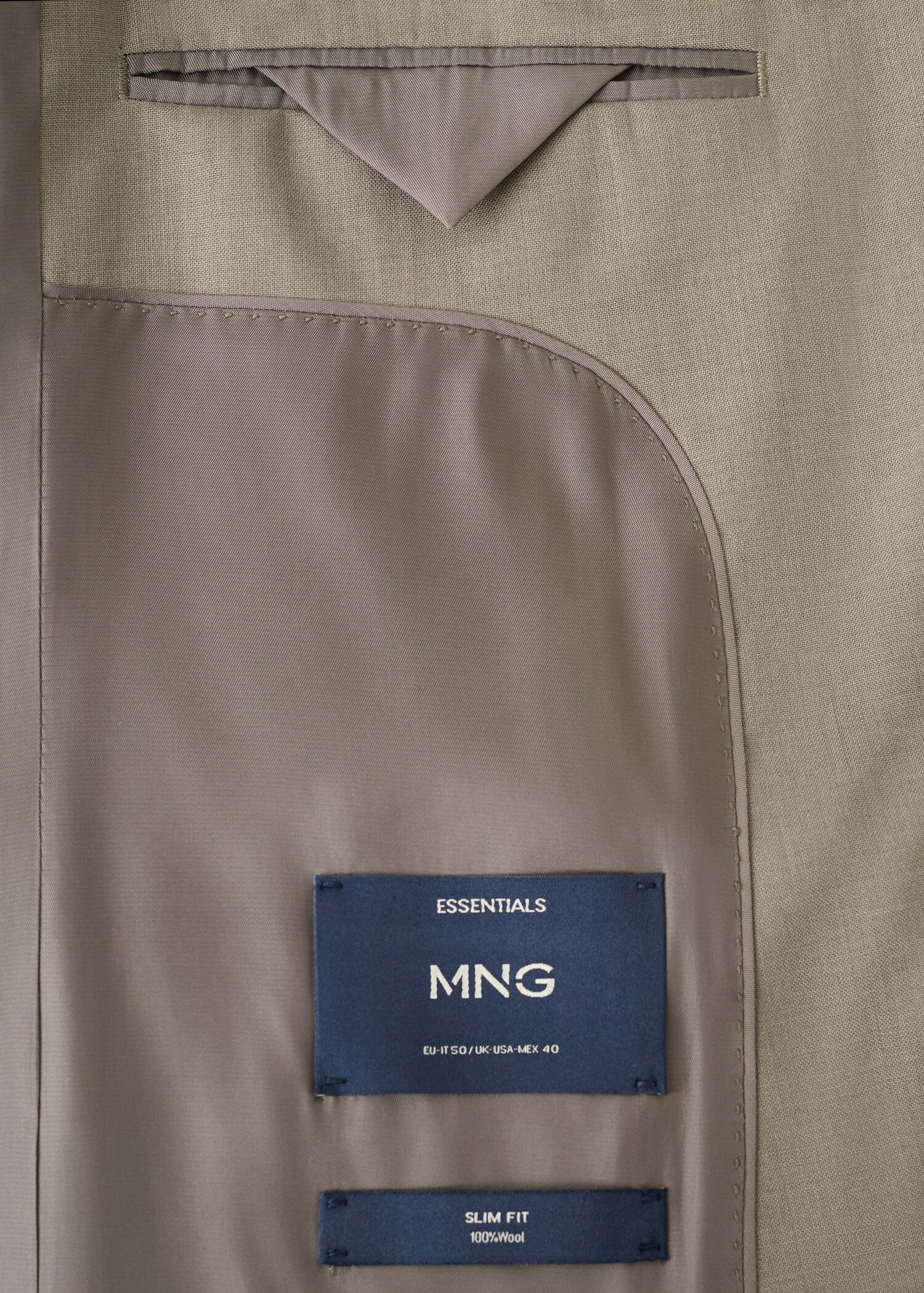 Turin 100% wool suit jacket - Details of the article 0