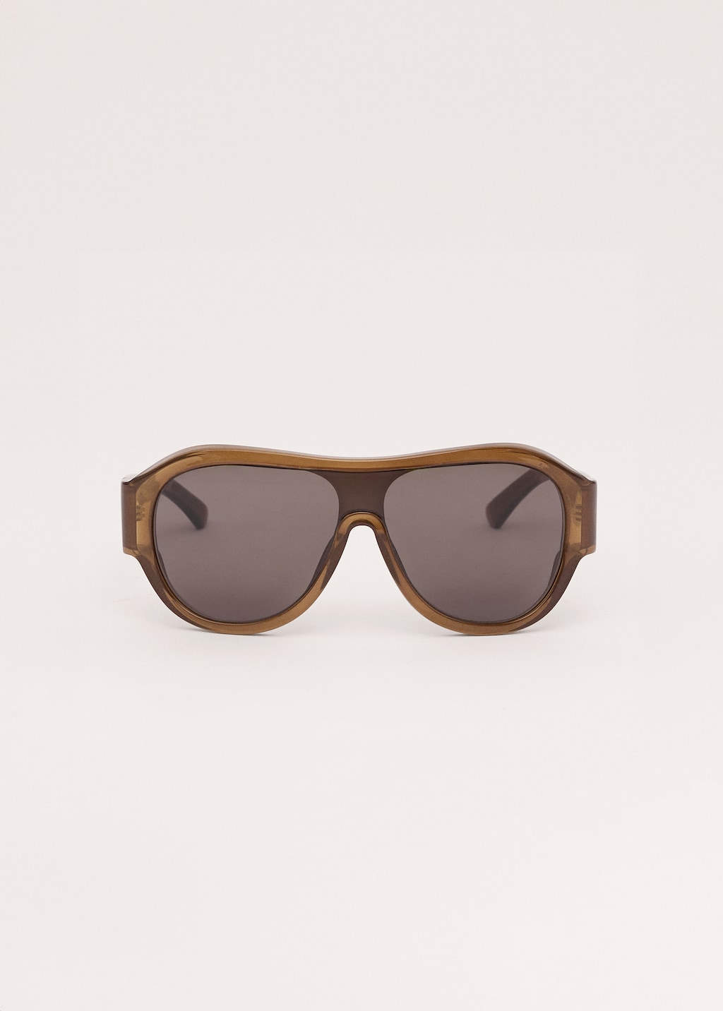 Aviator sunglasses with plastic frame - image 2