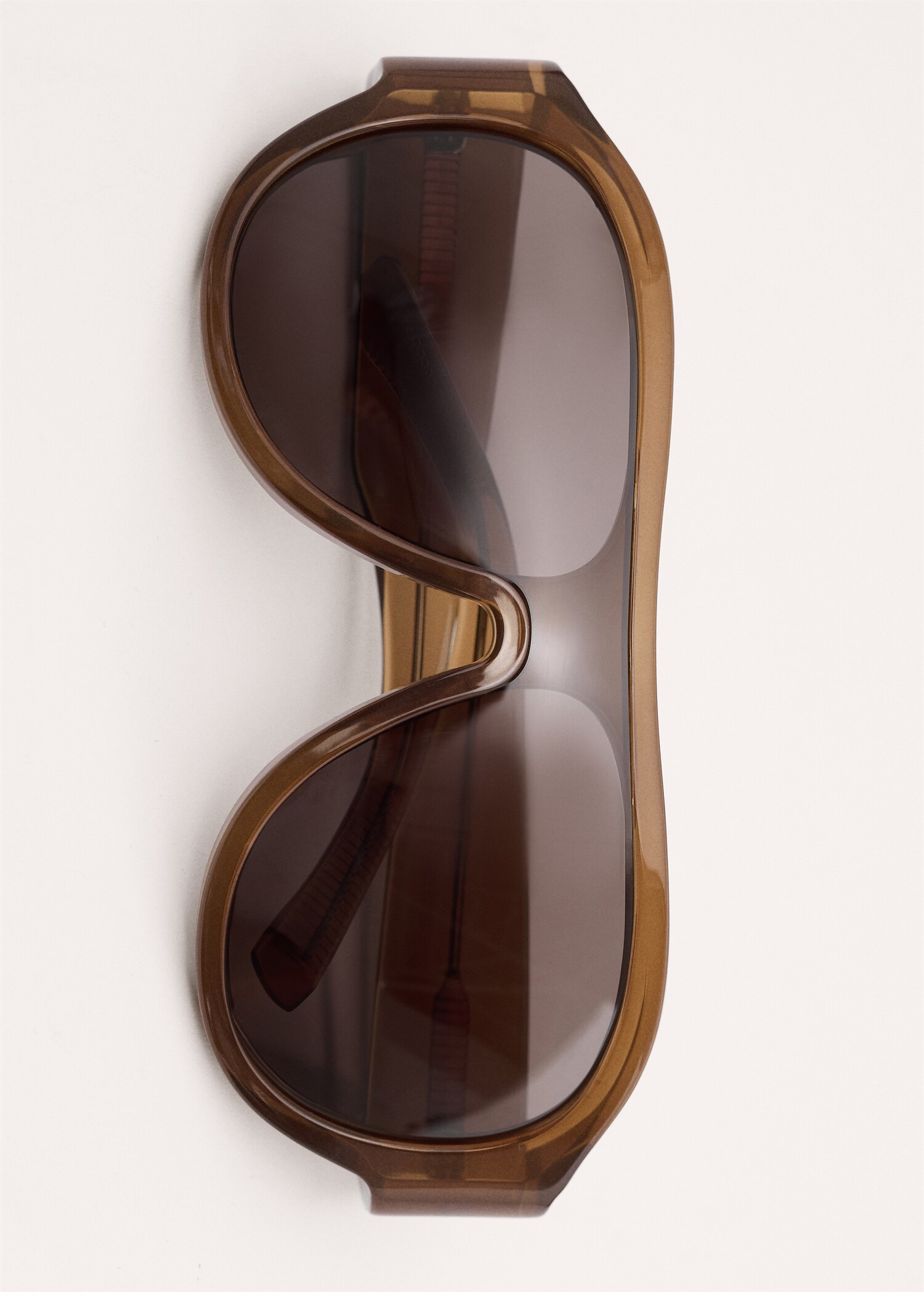 Aviator sunglasses with plastic frame - Details of the article 2