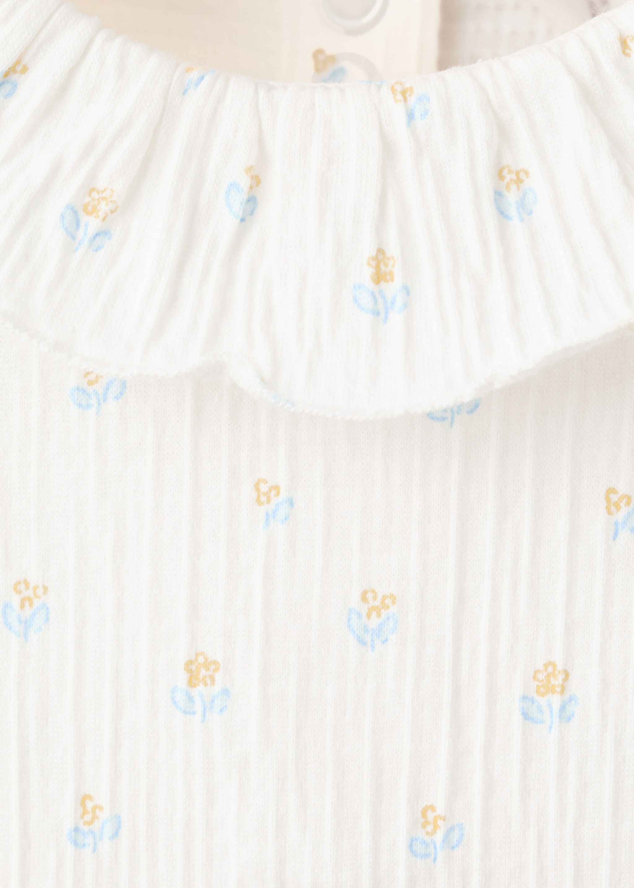 Body bébé col imprimé - Détail de l'article 0, Blanc cassé. Ref: 27015961-00.