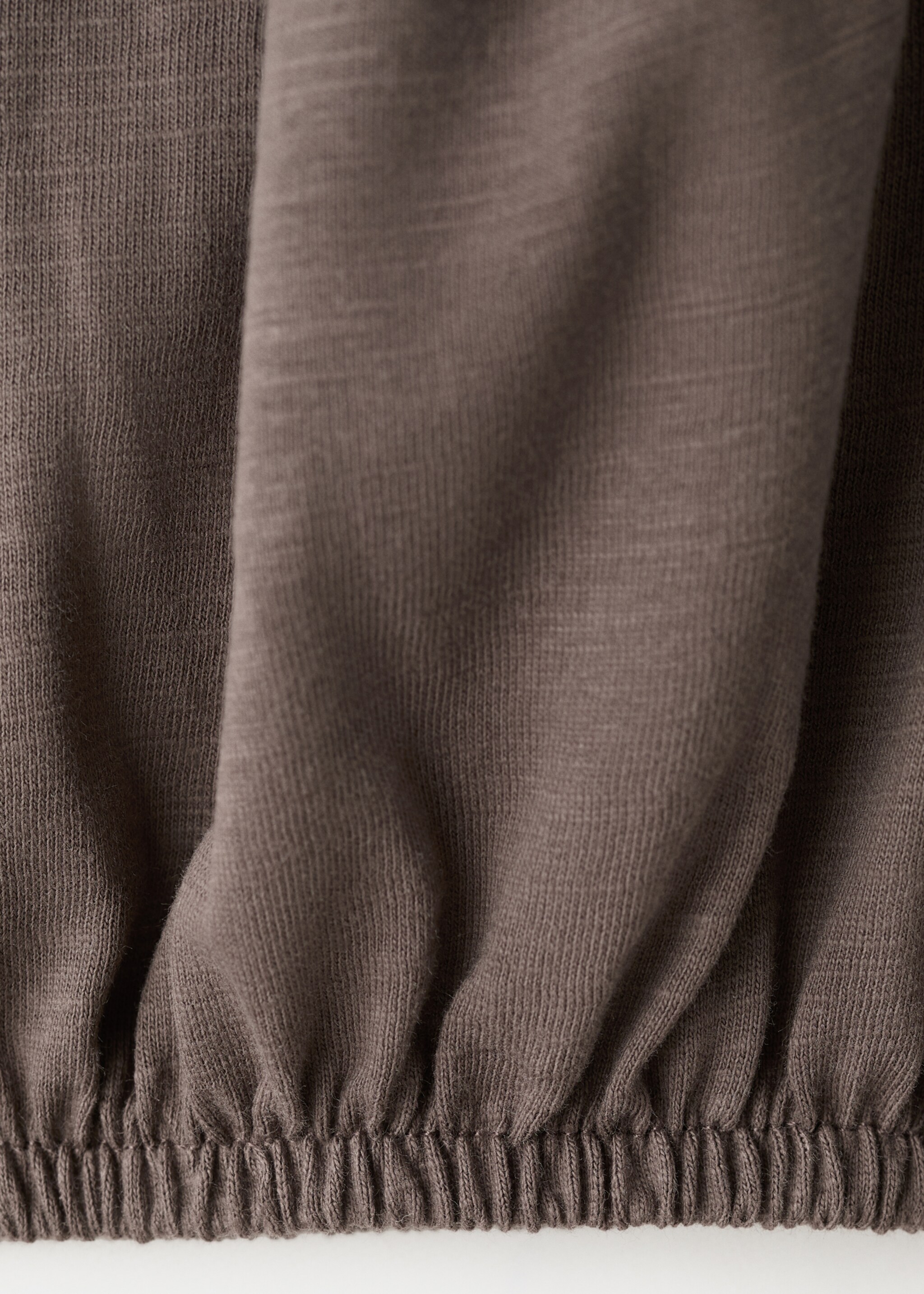 T-shirt manches courtes bouffantes - Détail de l'article 0, Marron. Ref: 27015963-00.