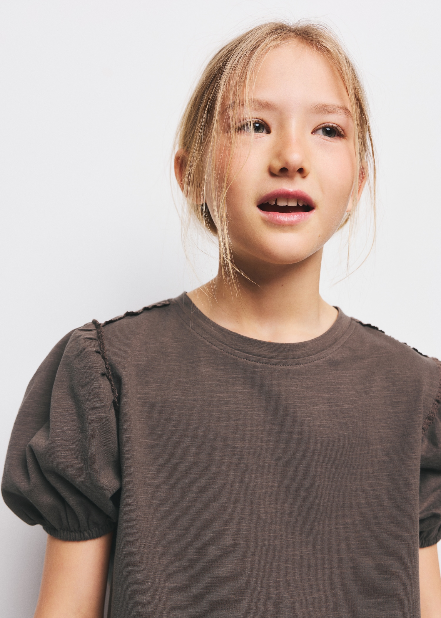 T-shirt manches courtes bouffantes - Détail de l'article 1