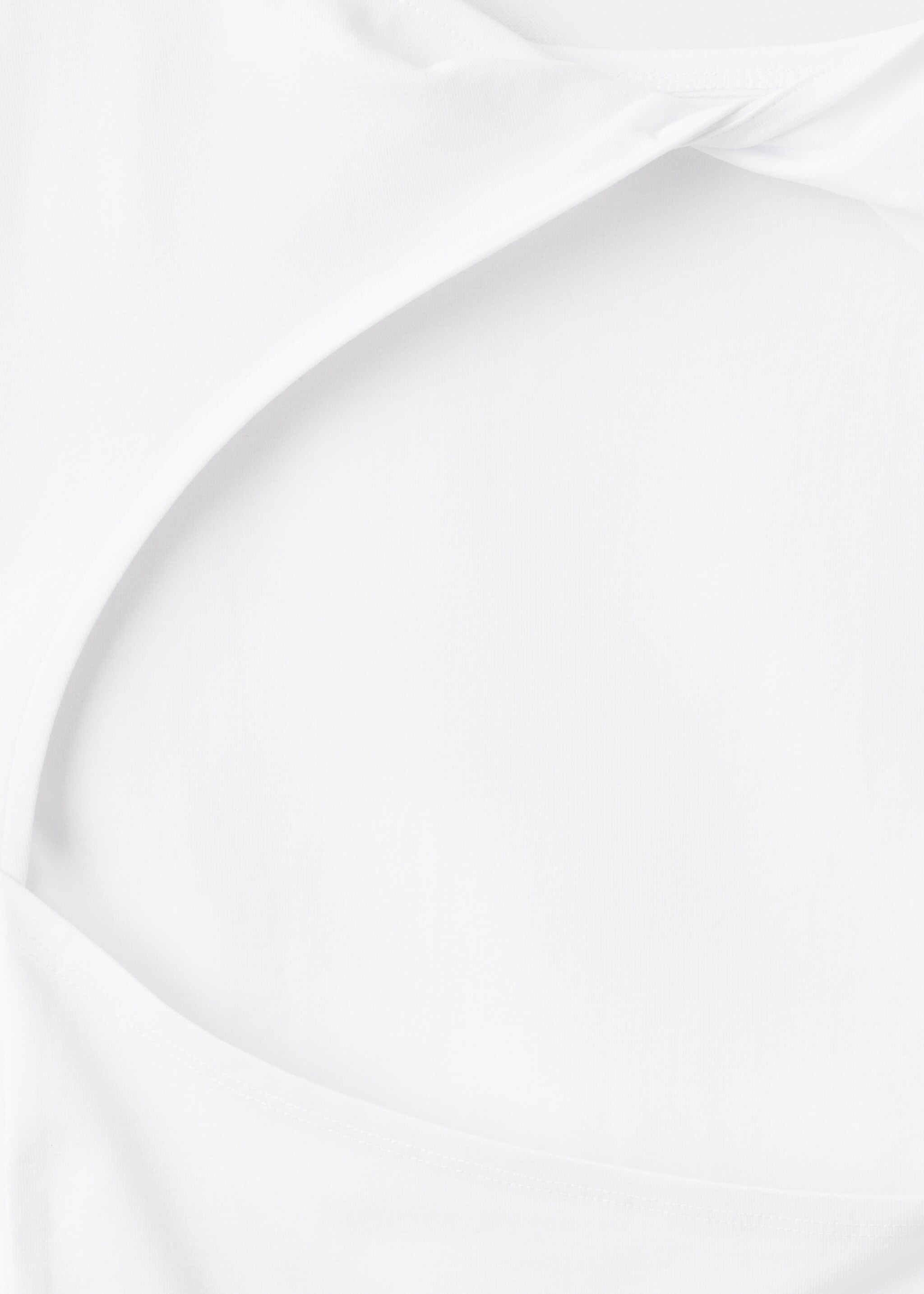 T-shirt nœud - Détail de l'article 8, Blanc cassé. Ref: 27015966-00.