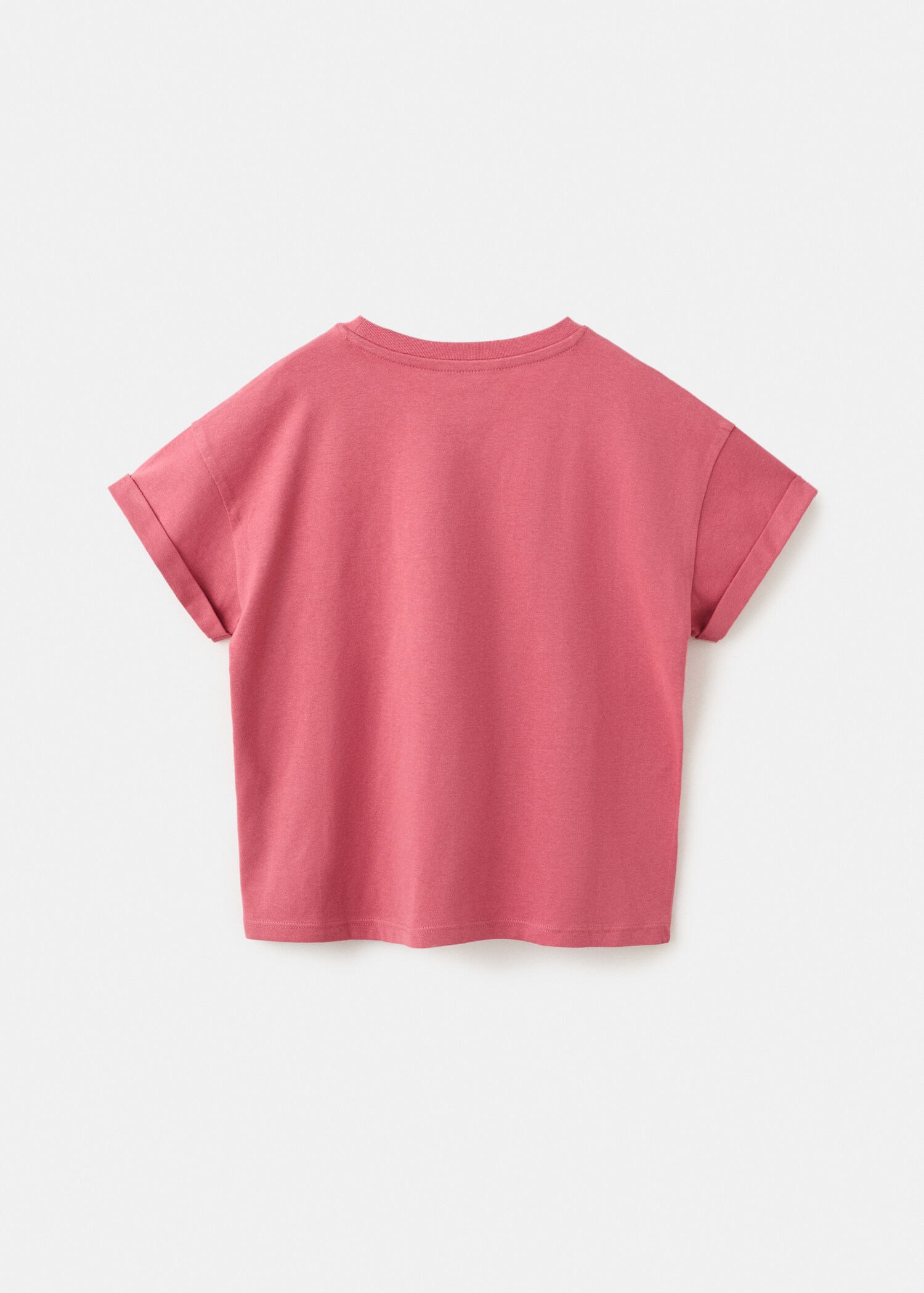 Printed cotton-blend t-shirt - Reverse of the article