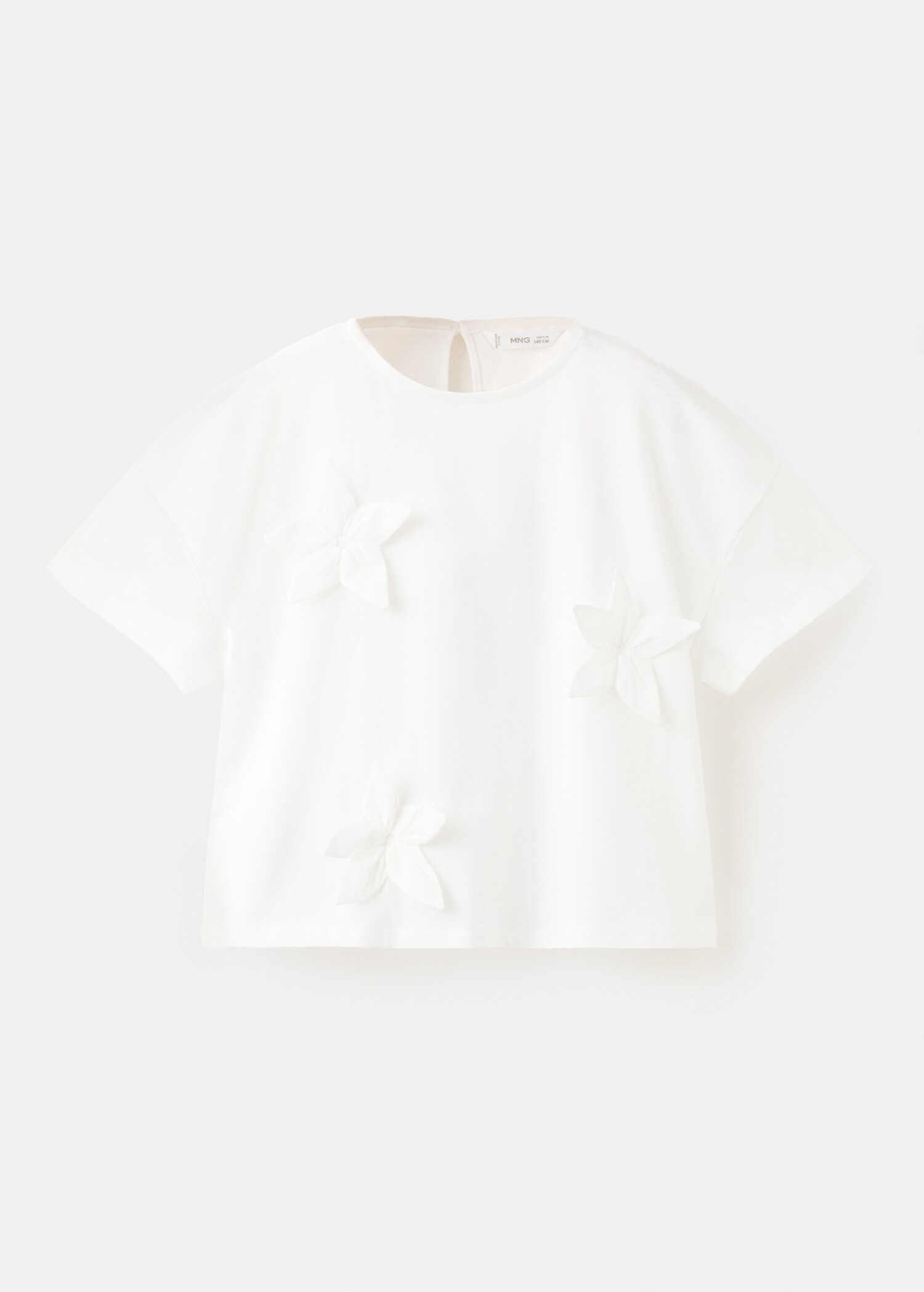 Floral cotton t-shirt - Article without model