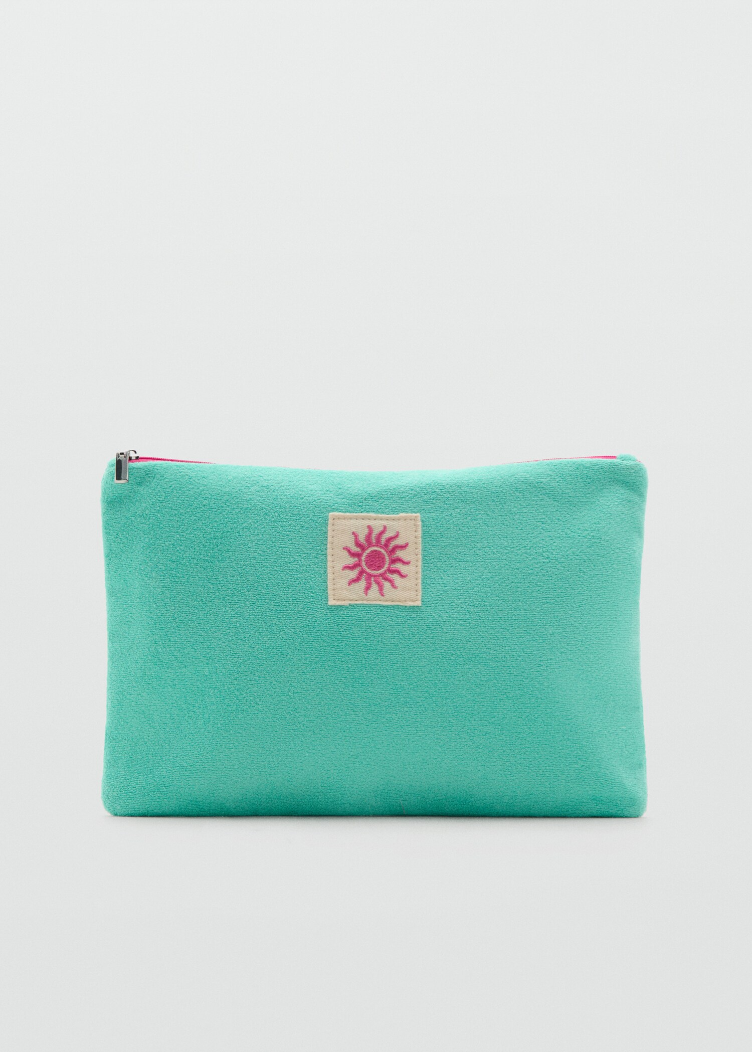 Plain cotton toiletry bag - Article without model