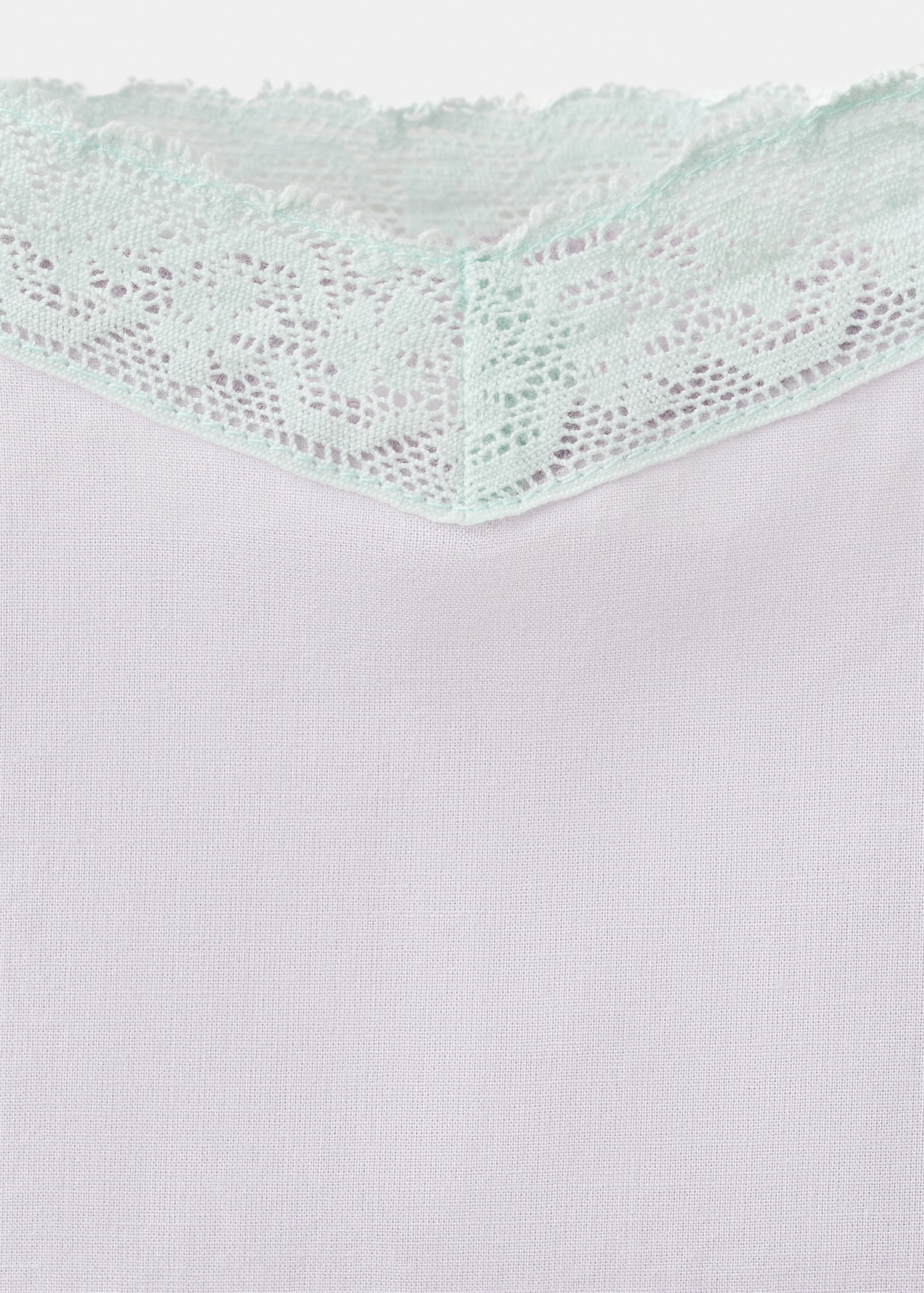 Short nightdress 100% cotton - Details of the article 8