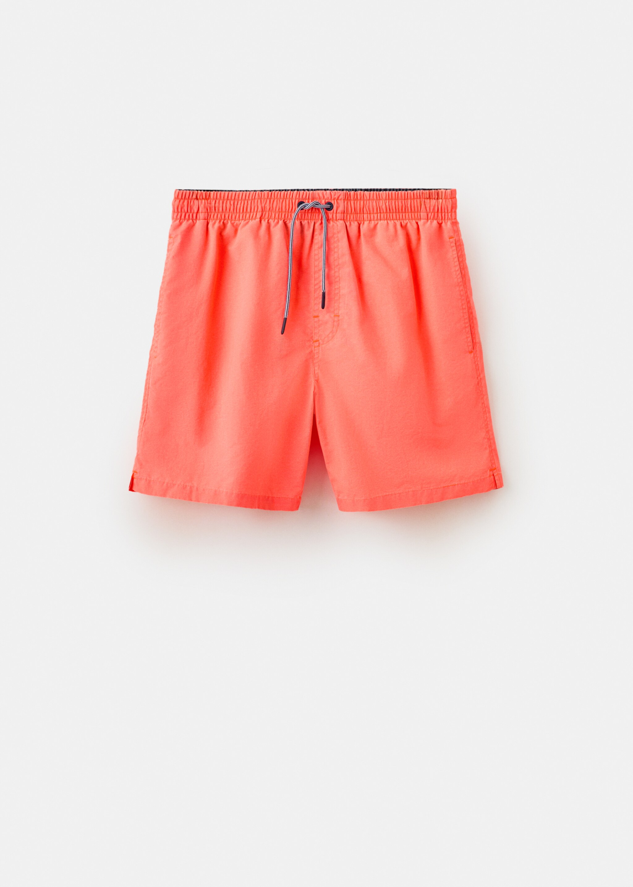 Bañador cordón textura - Artículo sin modelo, Mandarina. Ref: 27015990-00.