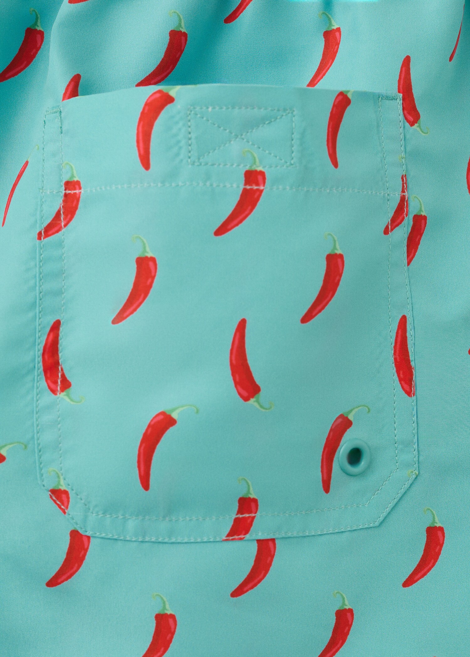 Printed swimming trunks - Details of the article 0