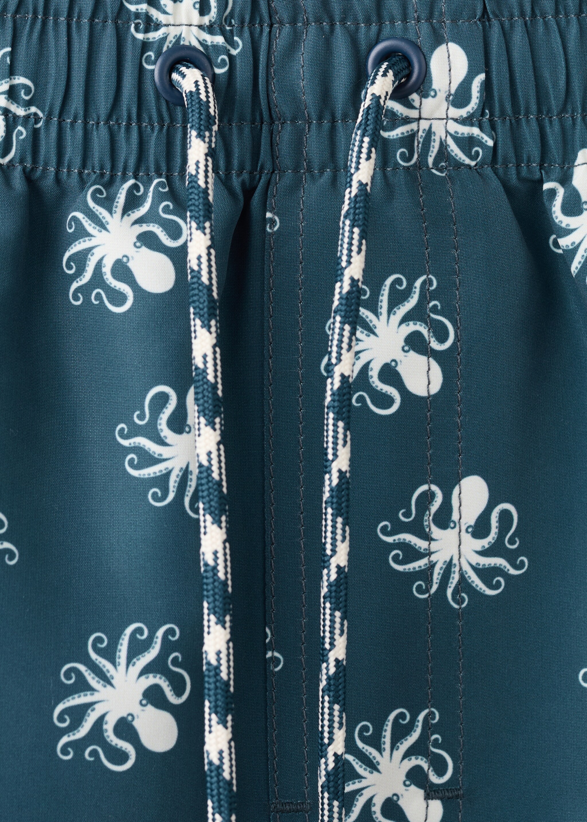 Octopus print swimsuit - Details of the article 8, Blue. Ref: 27015995-00.