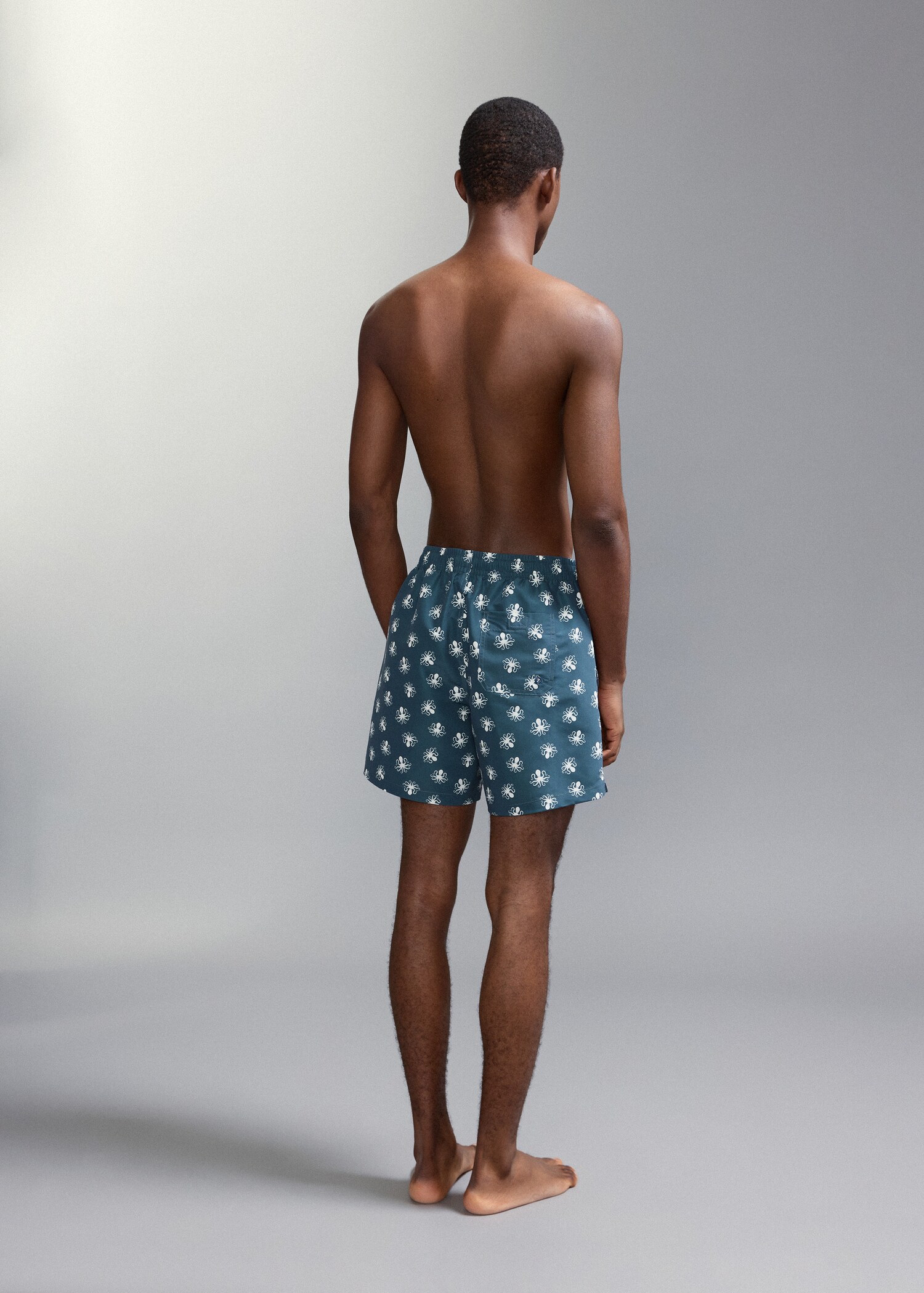 Octopus print swimsuit - Reverse of the article