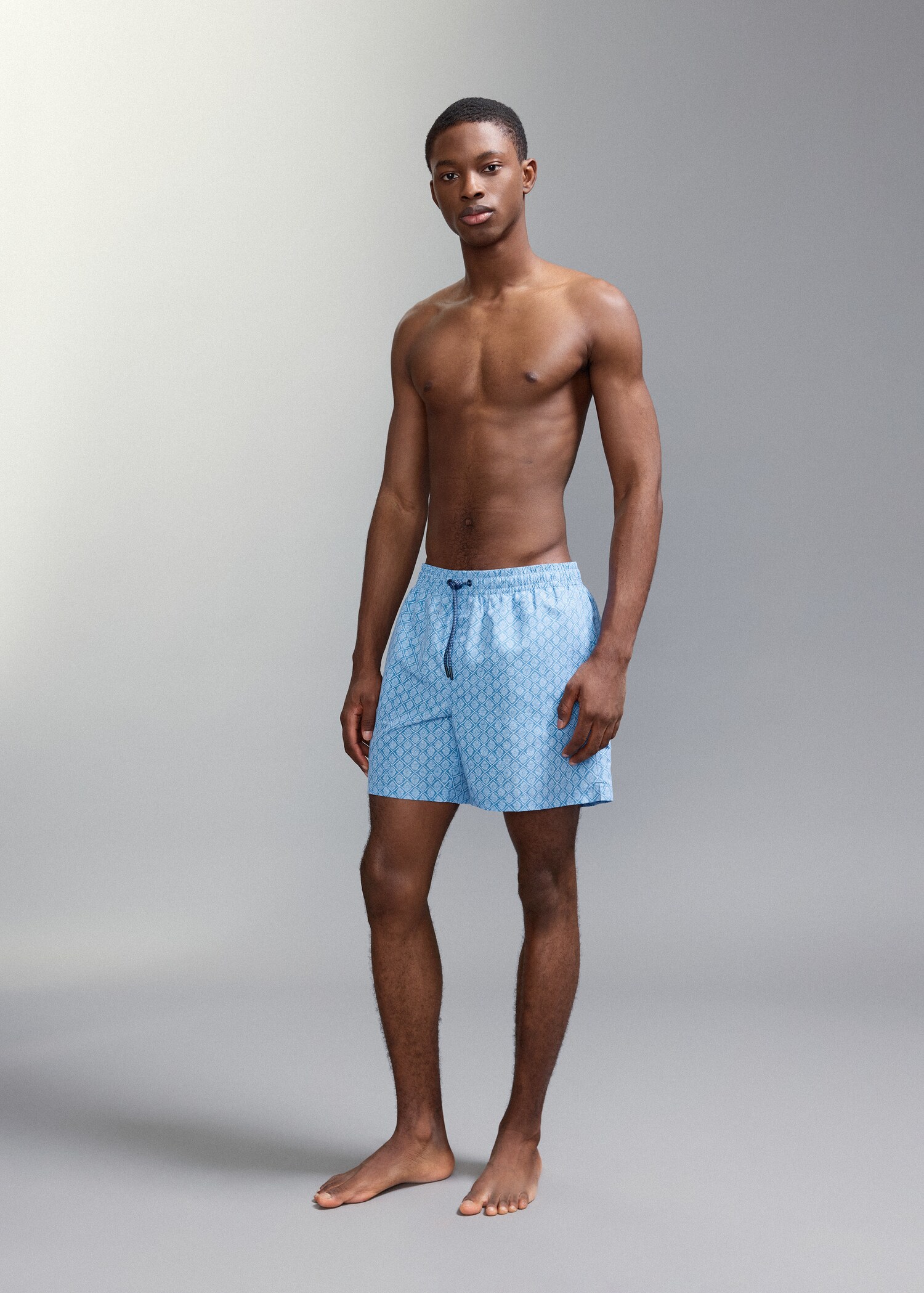 Floral print swimsuit - Medium plane