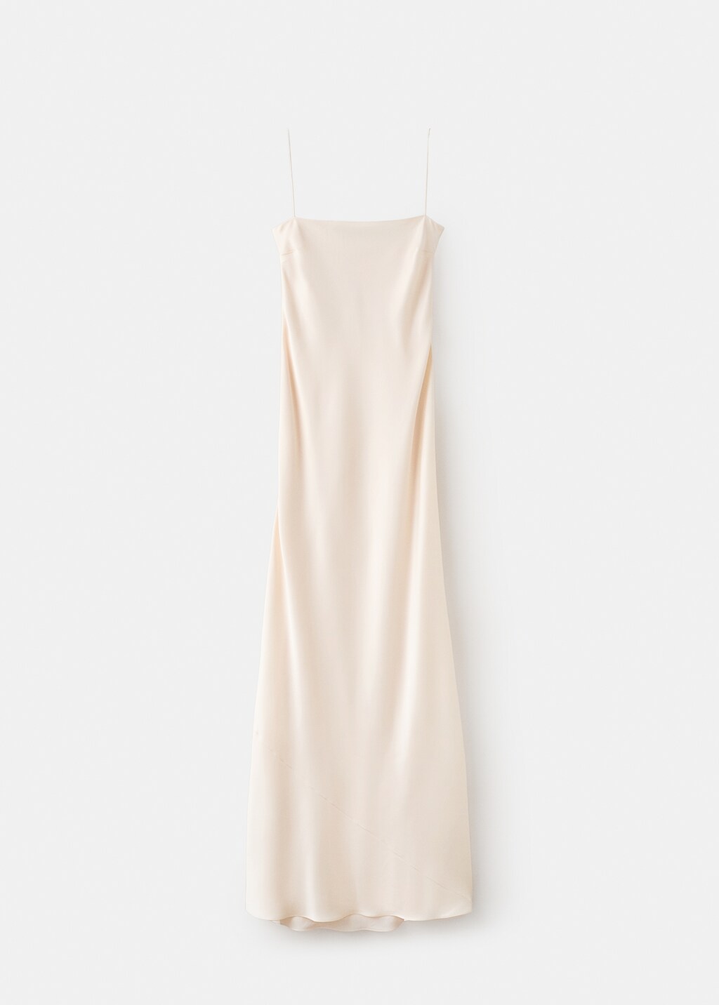 Long lingerie-style dress - image 2