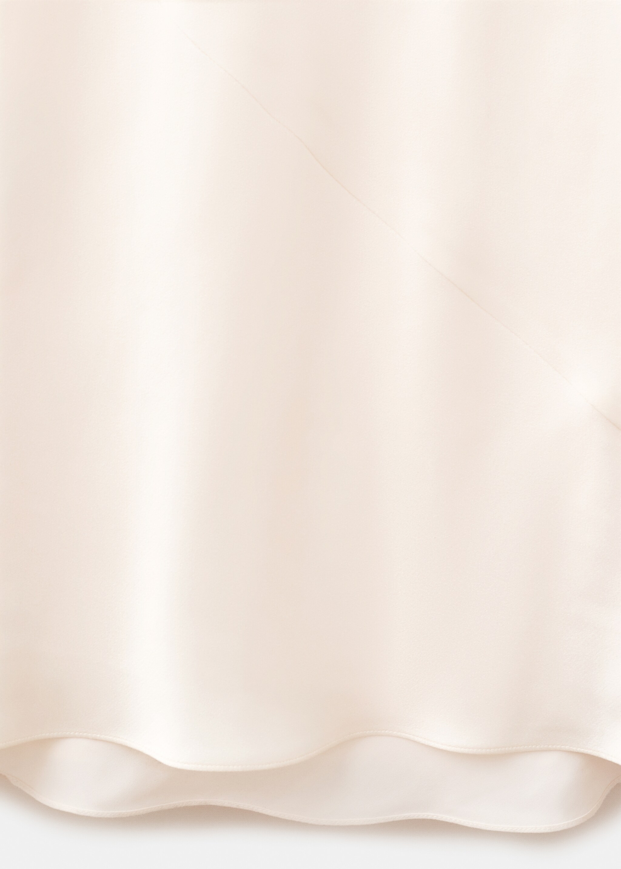 Robe longue style lingerie - Détail de l'article 0, Écru. Ref: 27016001-00.