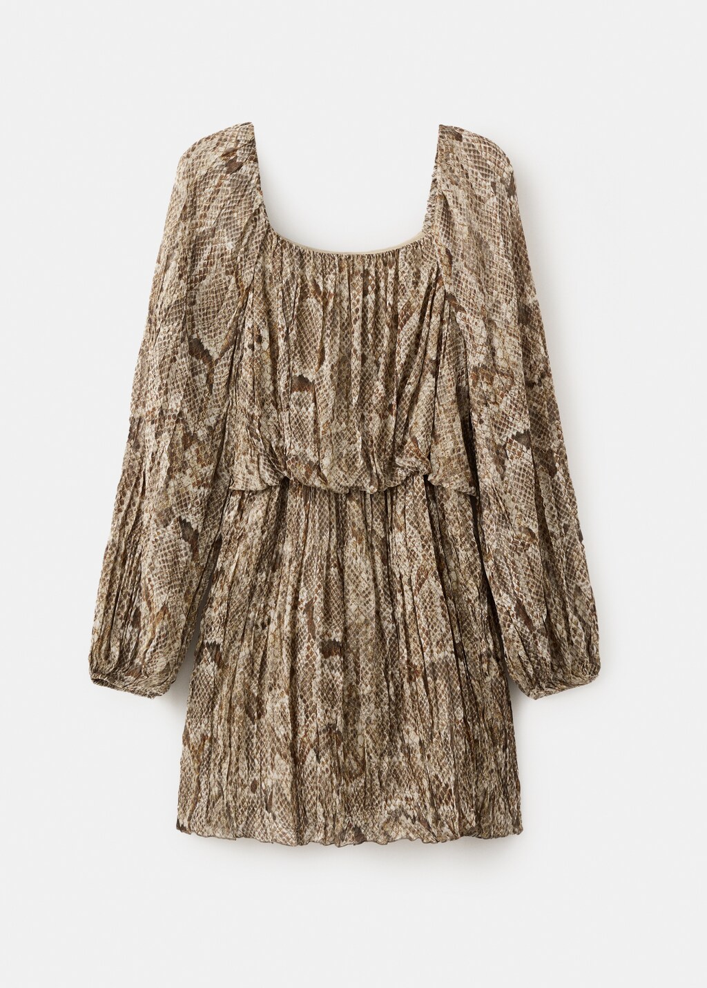 Flowy animal print dress - image 2