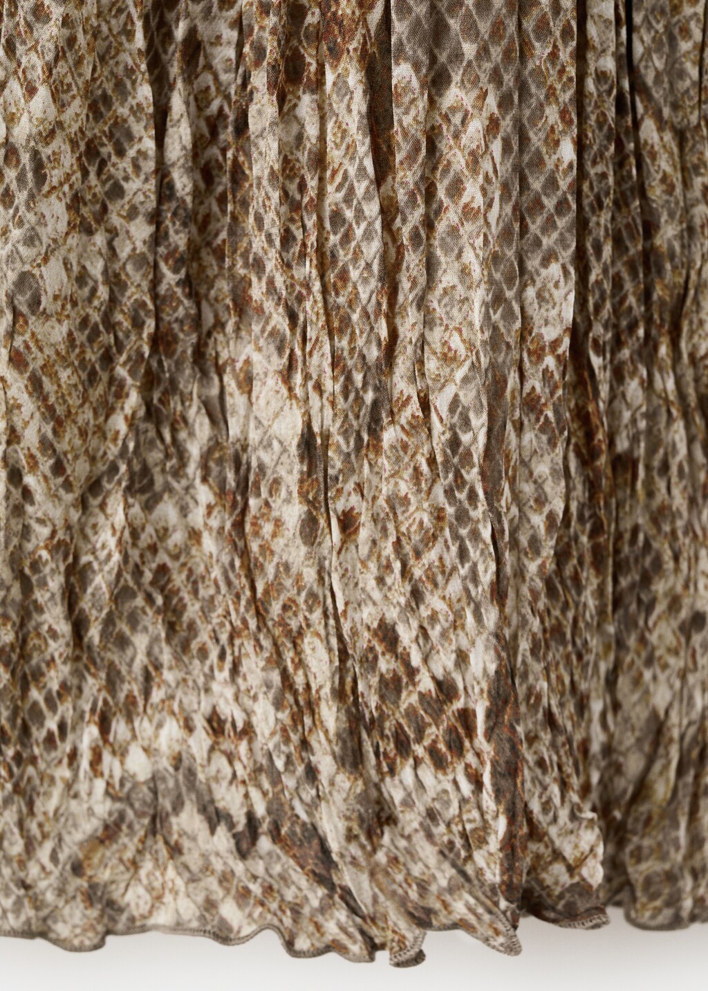 Flowy animal print dress - image 4