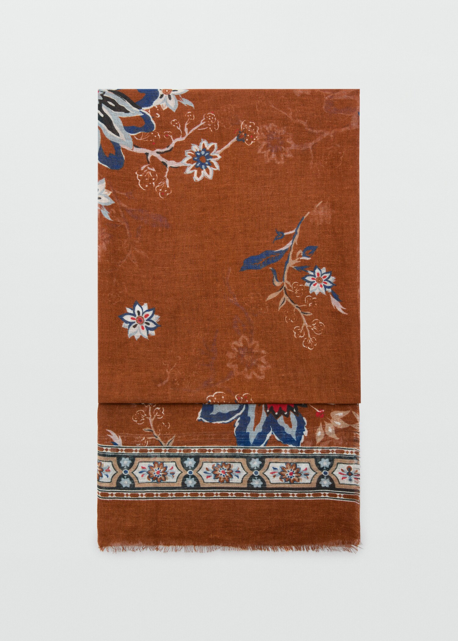 Foulard imprimé floral - Article sans modèle