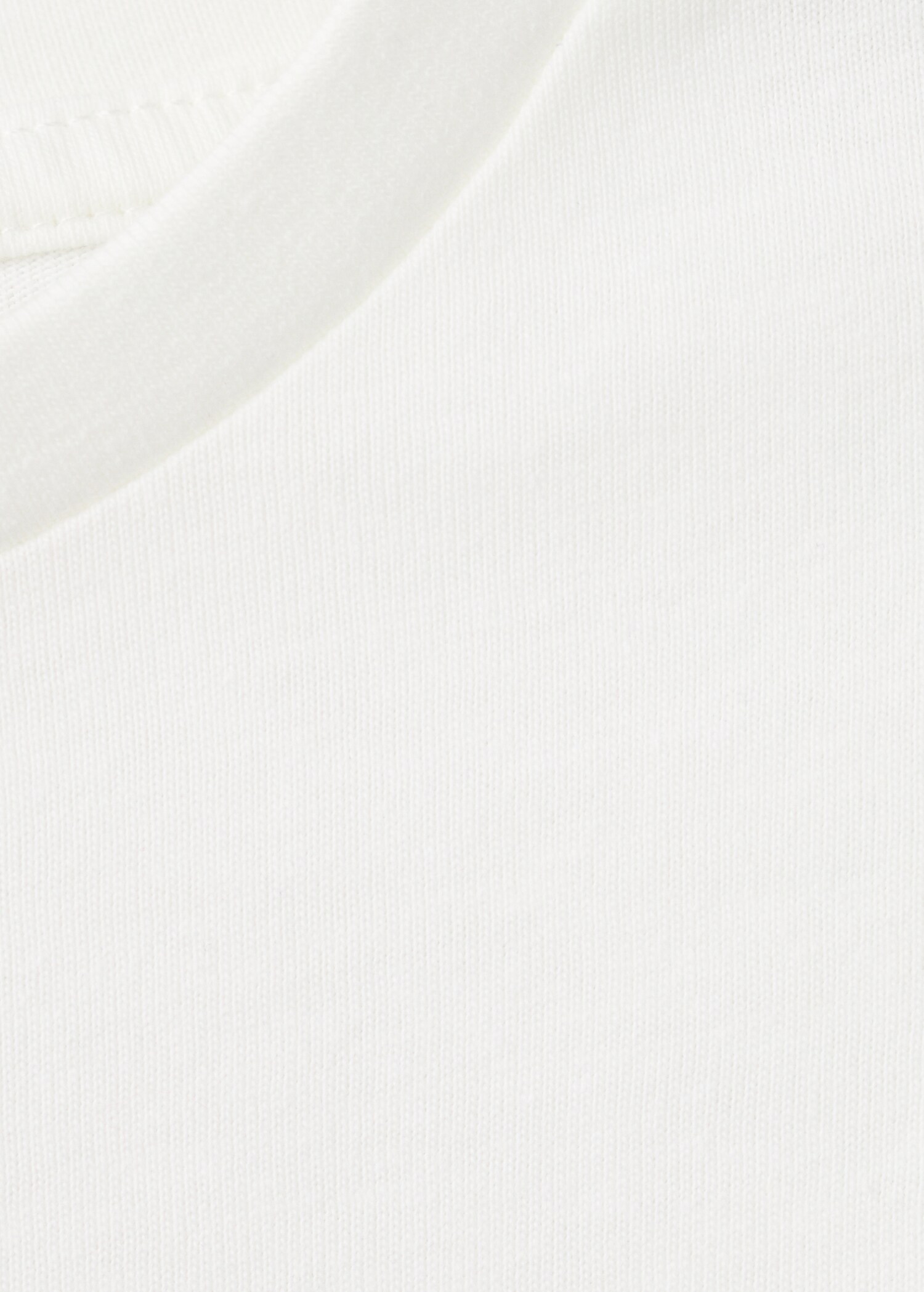 T-shirt com folhos e detalhes bordados - Pormenor do artigo 0