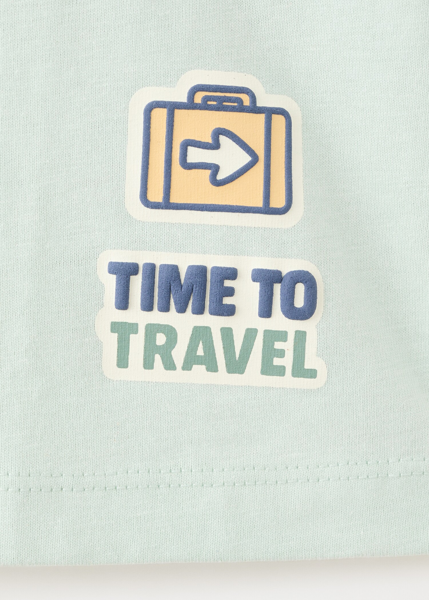 Printed cotton-blend t-shirt - Details of the article 8