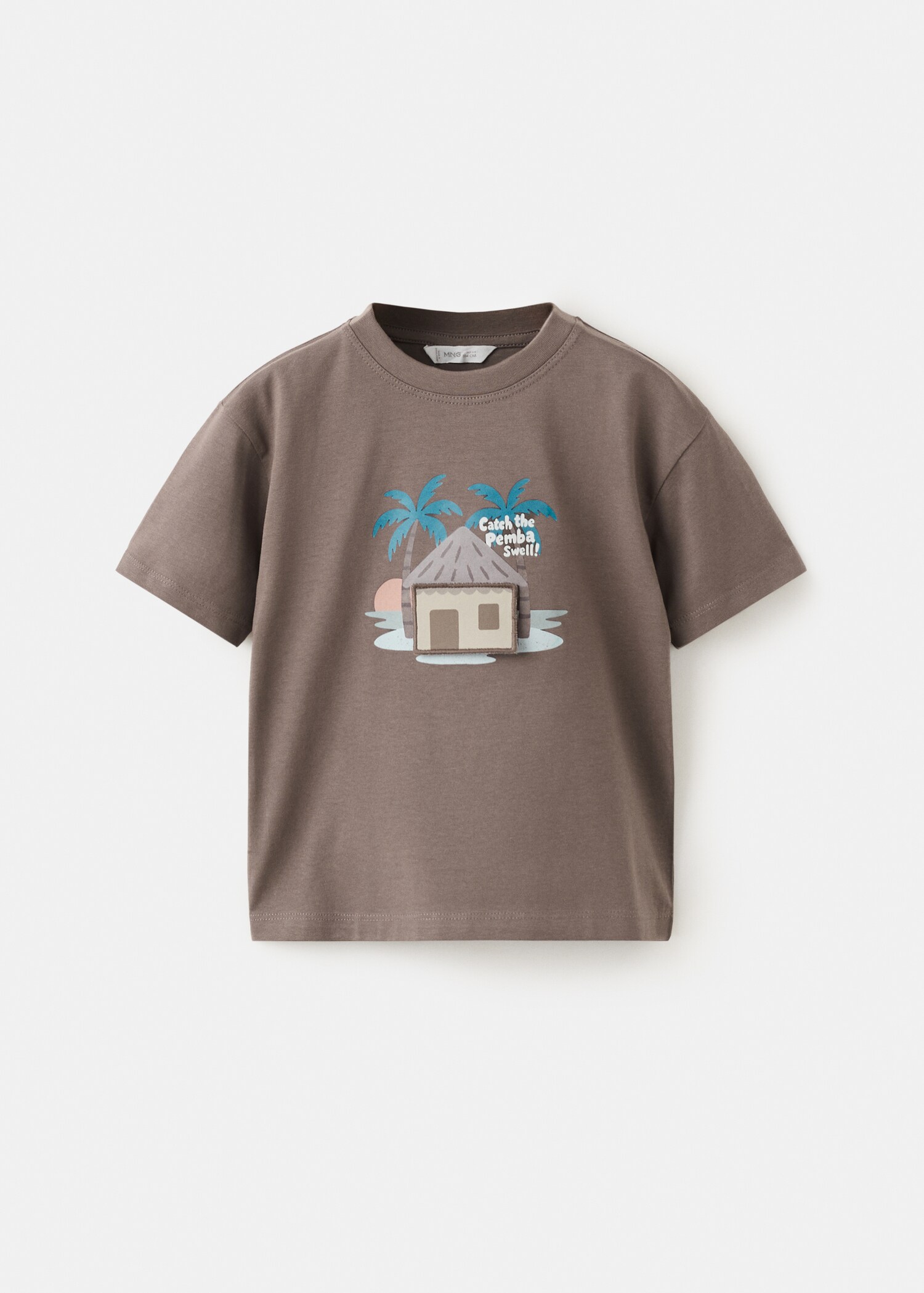 Embossed printed t-shirt - Article without model