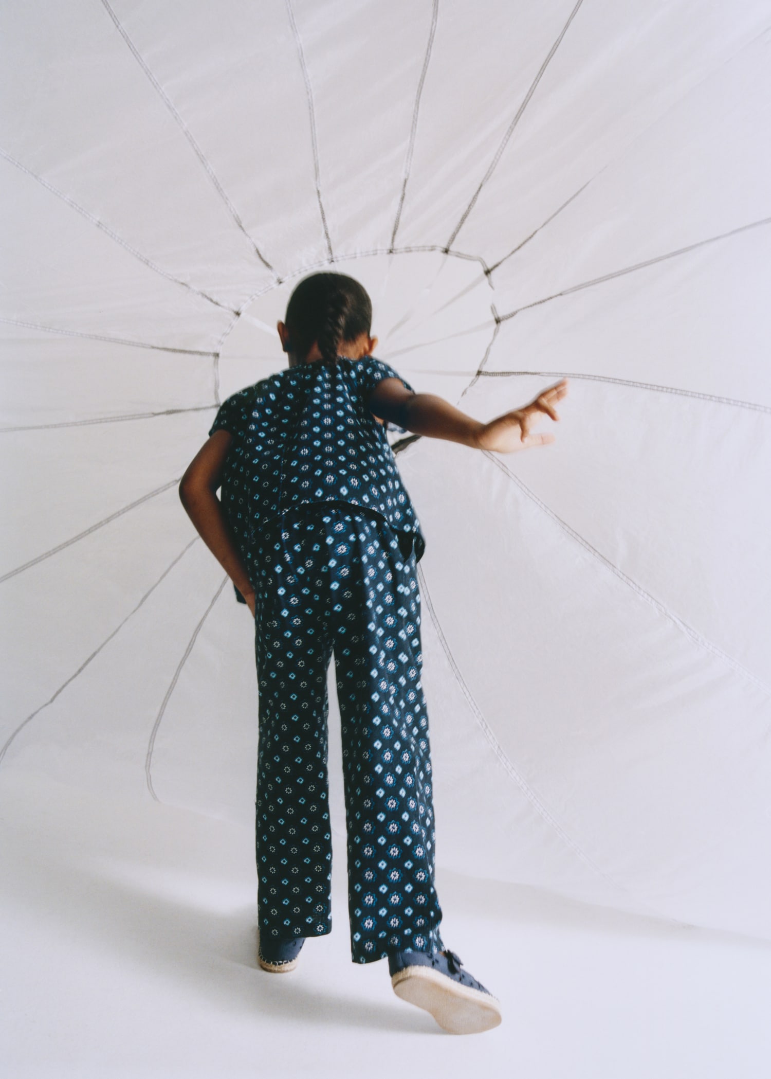 Pantalon imprimé taille retournée - Détail de l'article 5