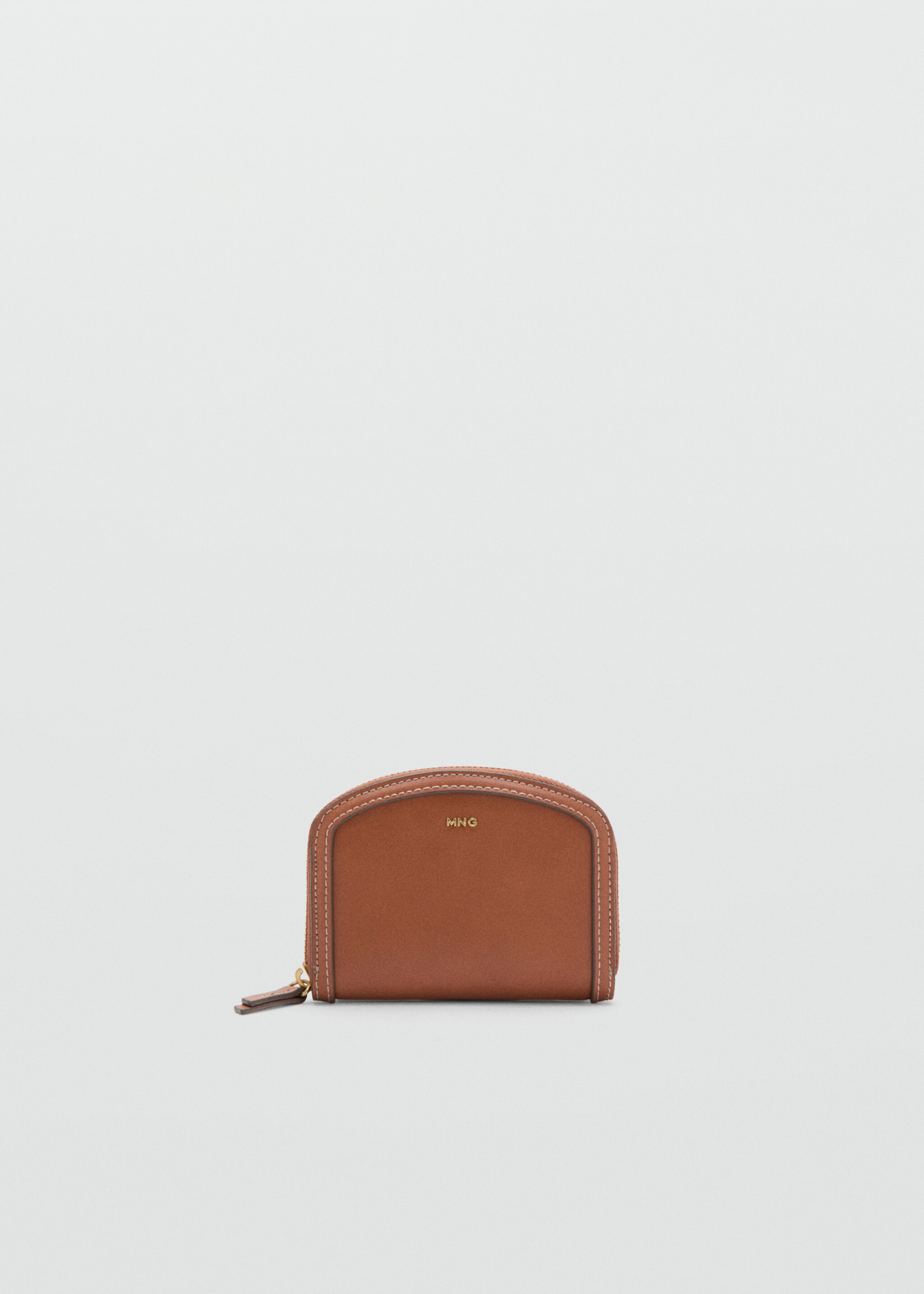 Saffiano-effect wallet - Article without model, Leather. Ref: 27016356-00.
