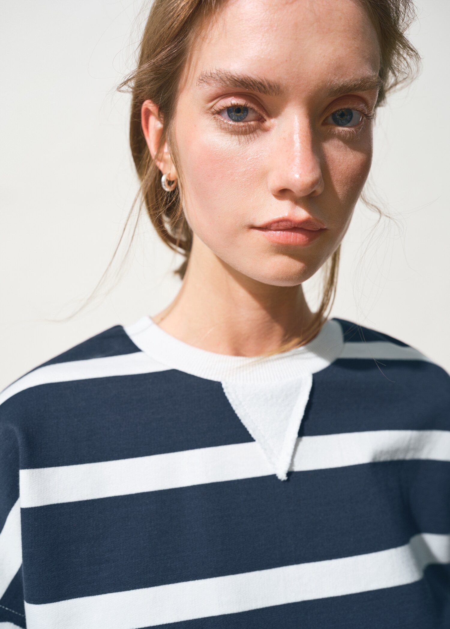 Sudadera algodón rayas - Detalle del artículo 1