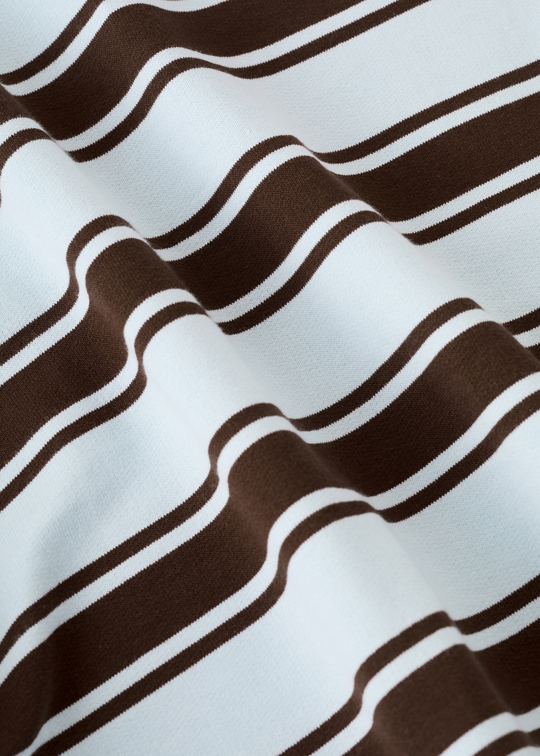 Sweat-shirt rayé bicolore - Détail de l'article 8, Bleu. Ref: 27016359-00.