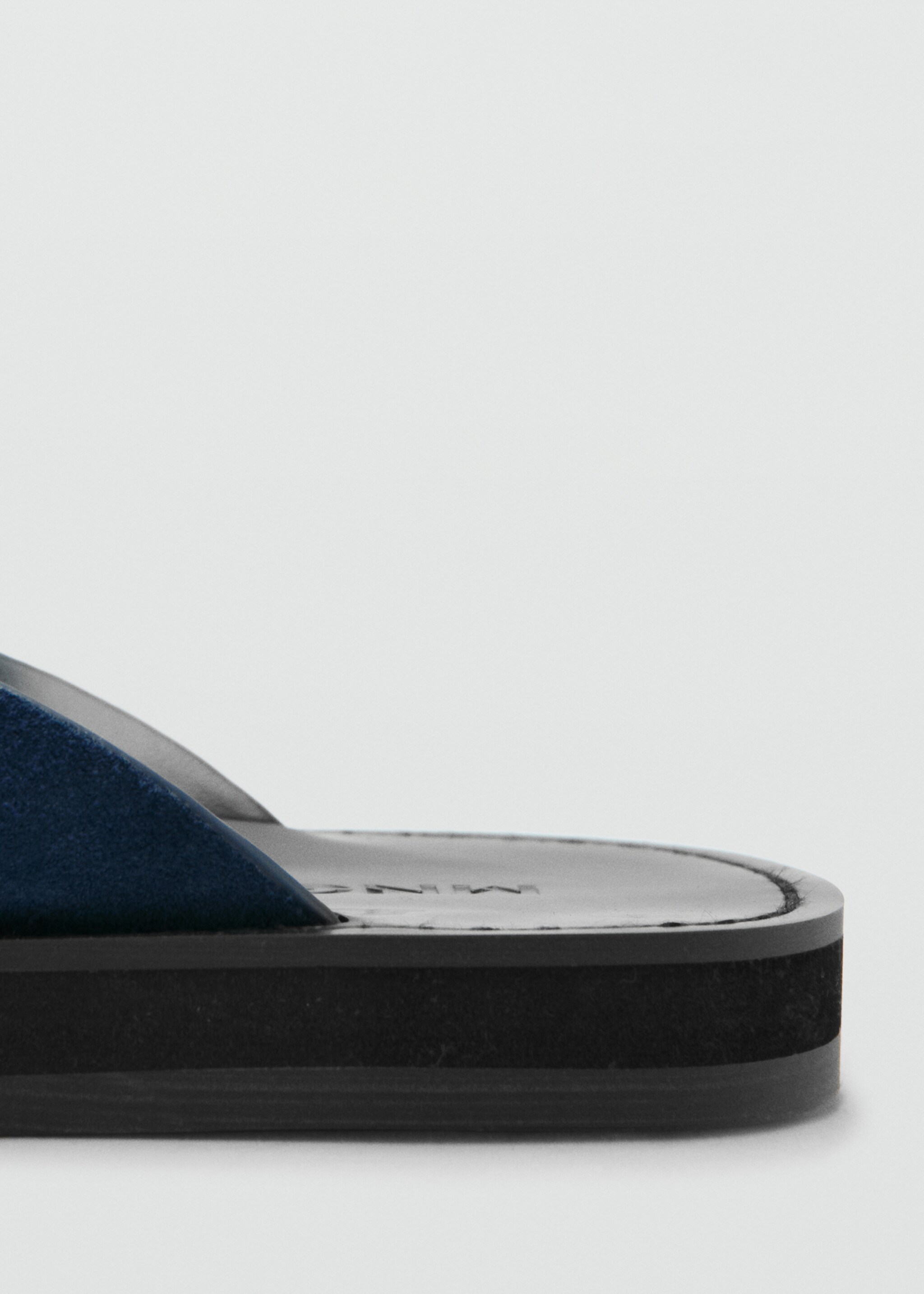 Thong sandals - Details of the article 1, Blue. Ref: 27016718-00.