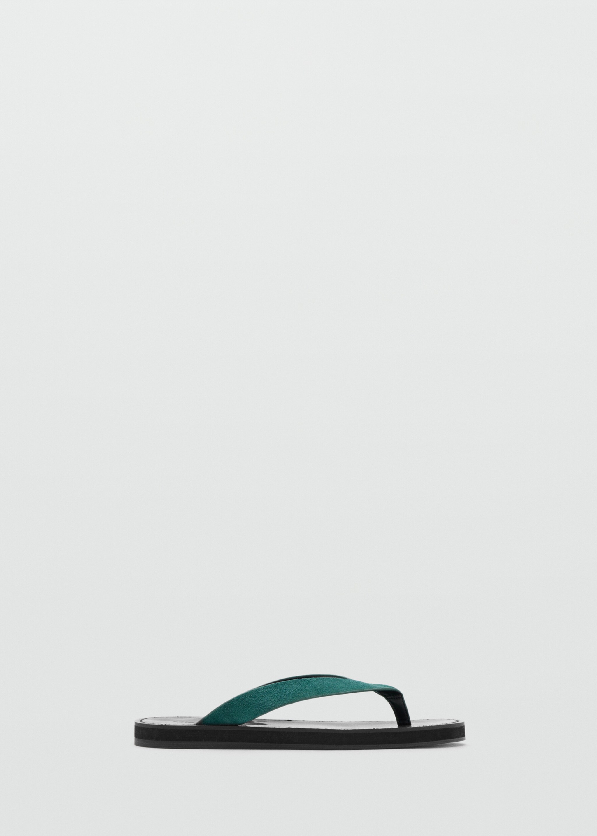 Thong sandals - Article without model, Green. Ref: 27016719-00.