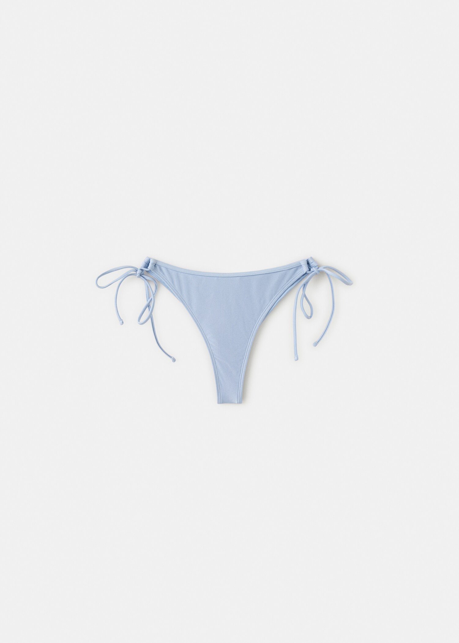 Satin effect bikini bottoms - Изделие без модели