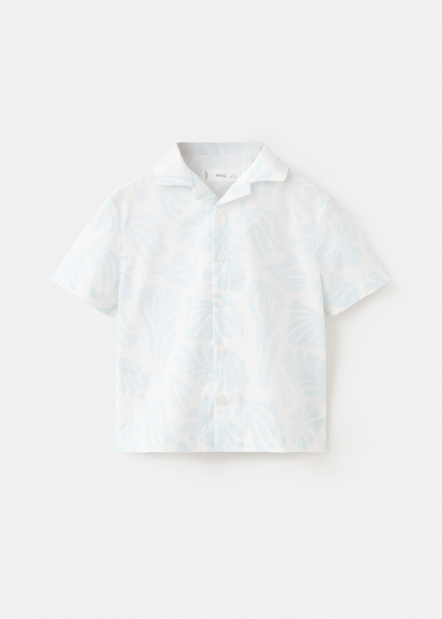 Printed short-sleeved shirt - Article without model