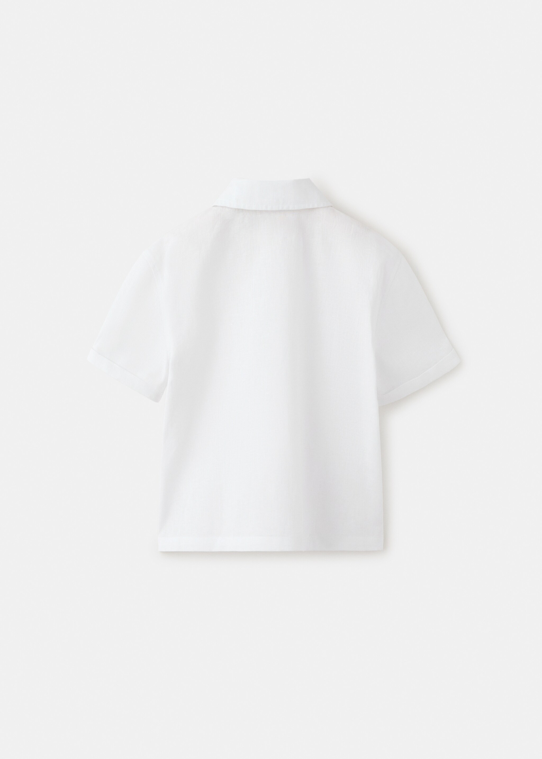 Shirt milos - Reverse of the article, White. Ref: 27016730-00.