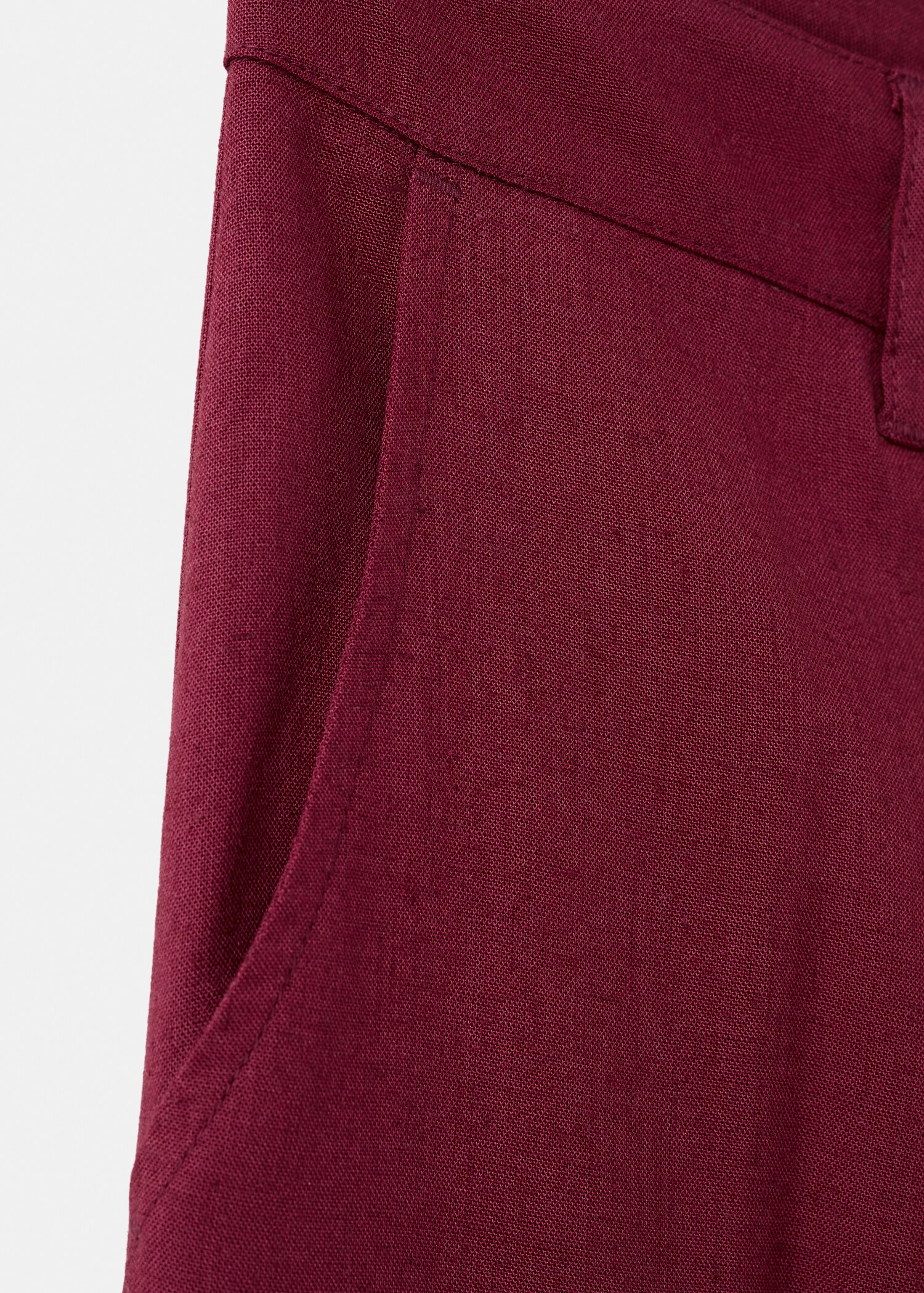 Flowy straight-fit trousers - Details of the article 0