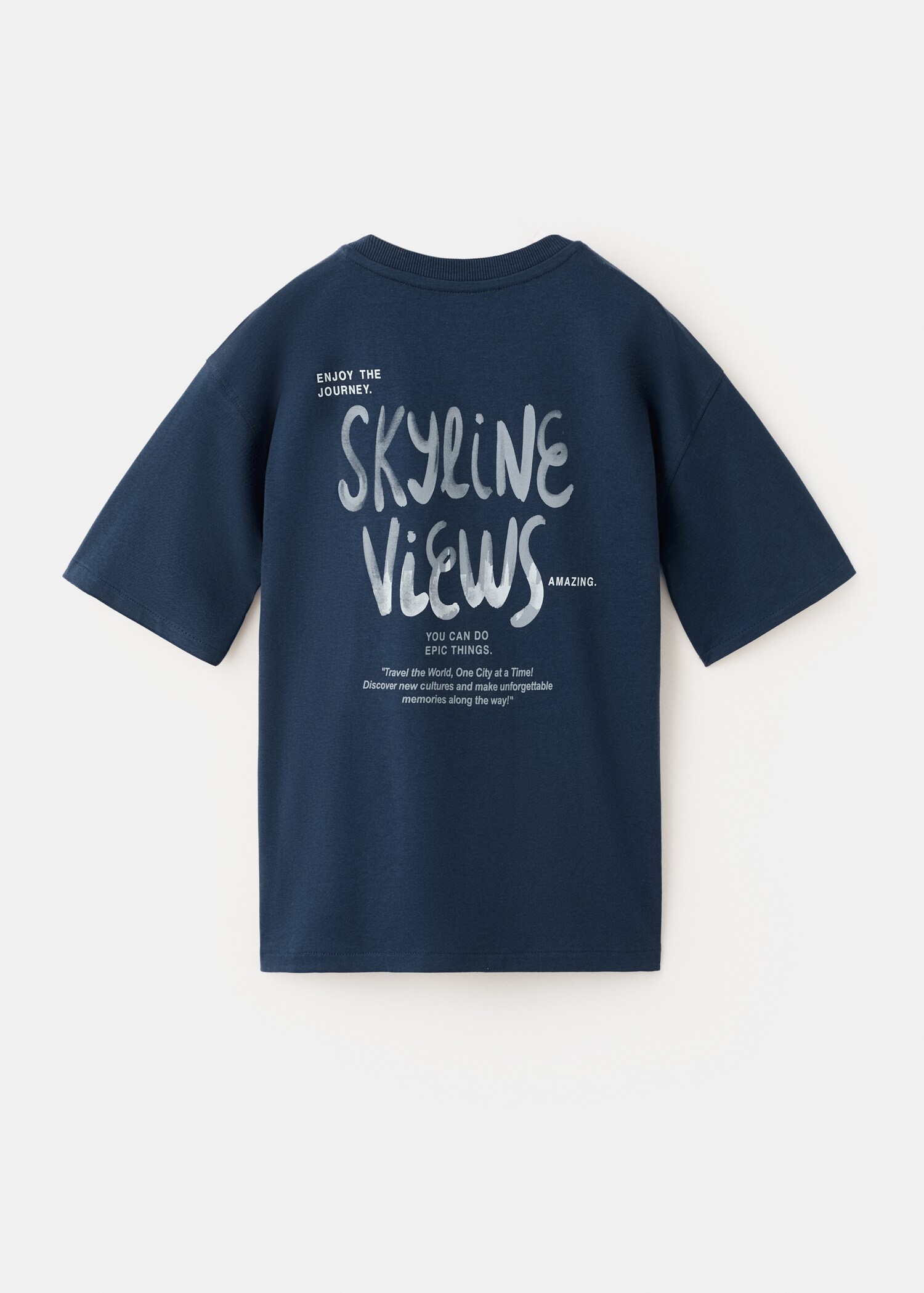 T-shirt pièce imprimé - Verso de l’article